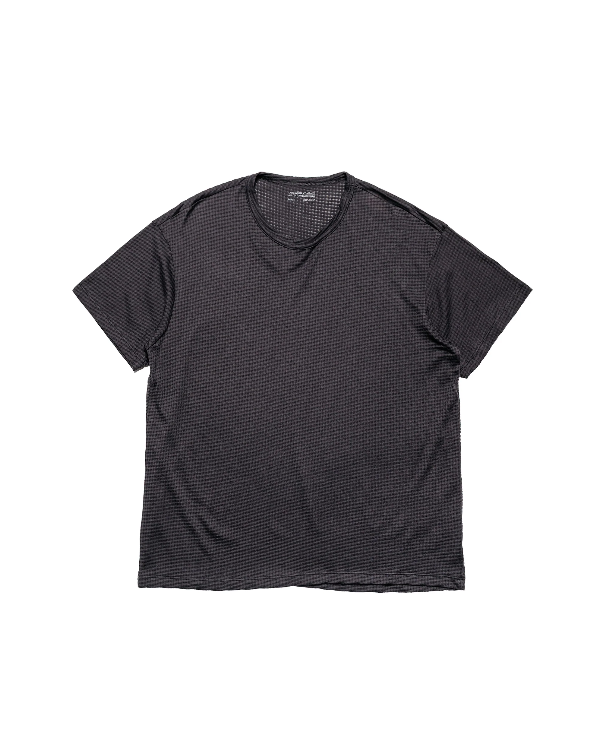 Lady White Co. Sheer Gauze T-Shirt Flint
