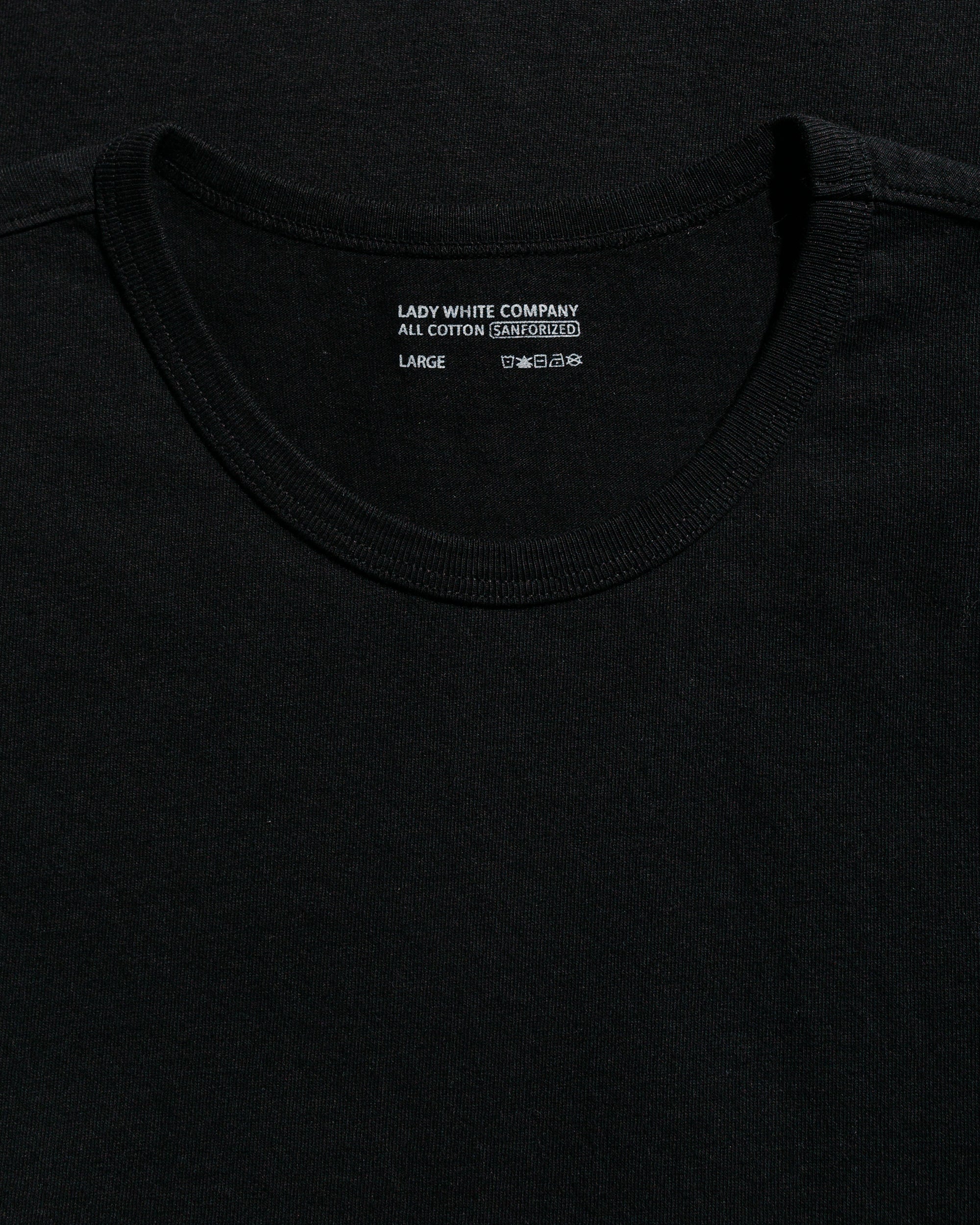 Lady White Co. T-Shirt 2-Pack Black - Image 5