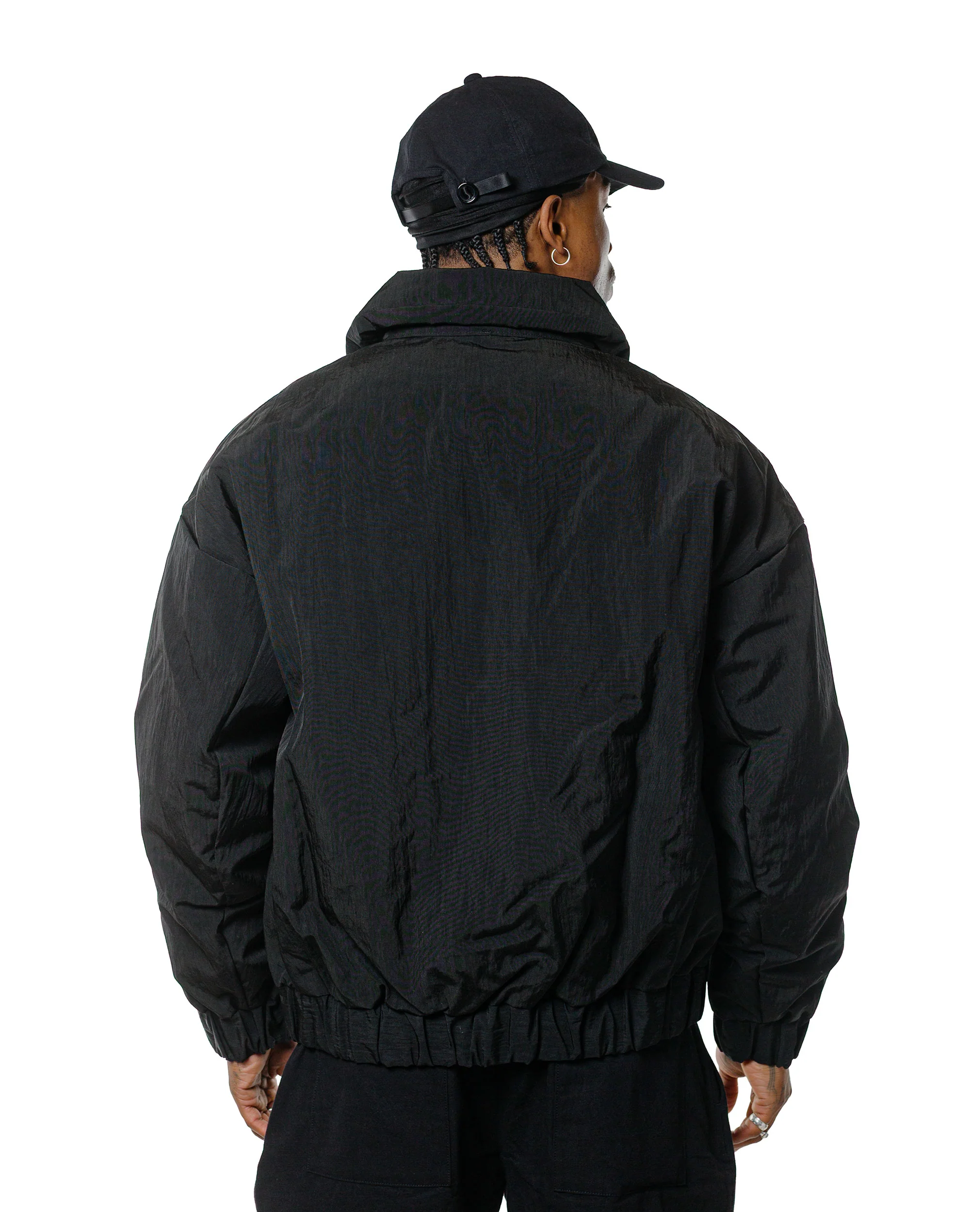 MAN-TLE R0D3 'Down Blouson' Black Nylon - Image 3