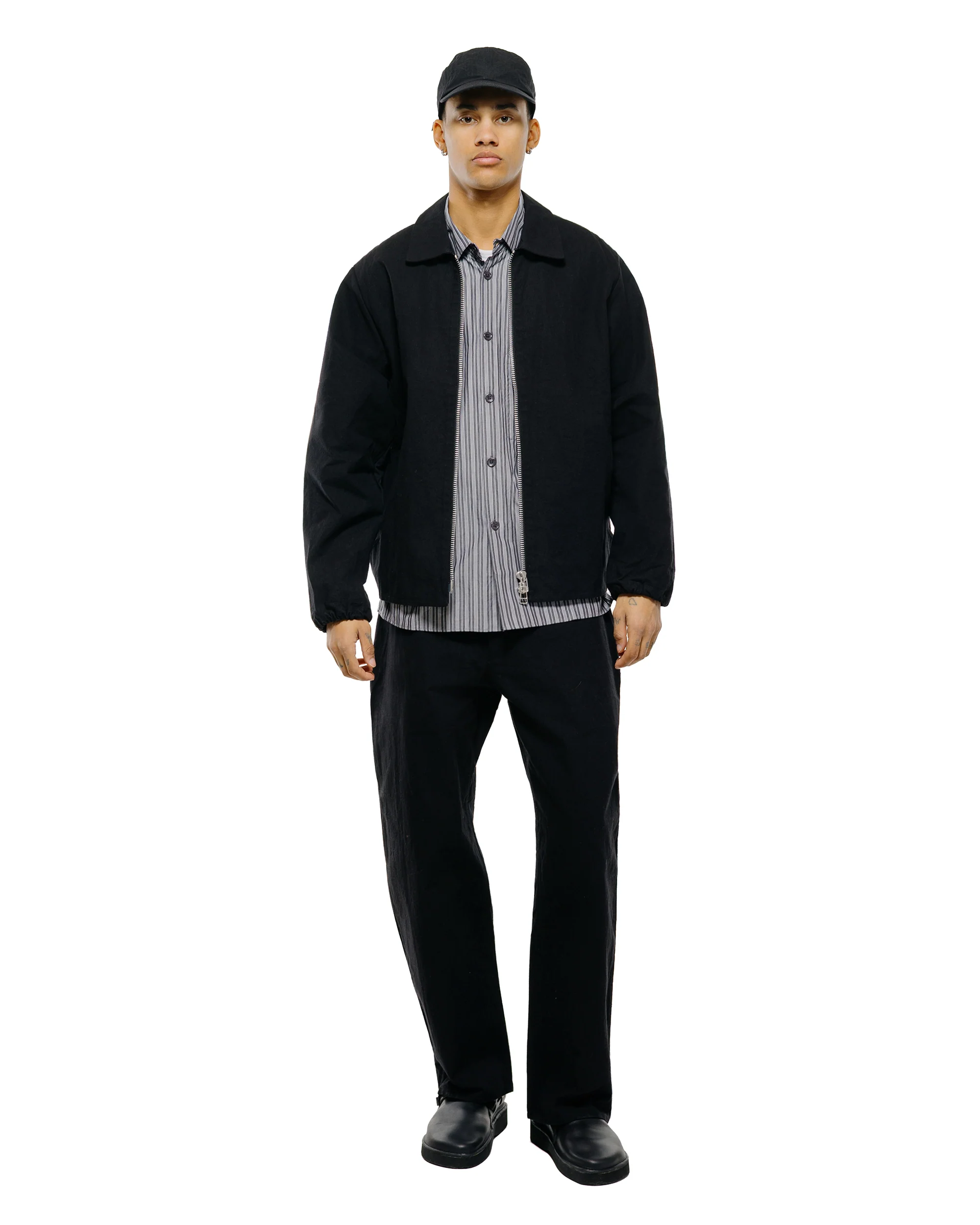 MAN-TLE R0S3 'Scoop Shirt' Black Wax - Image 4