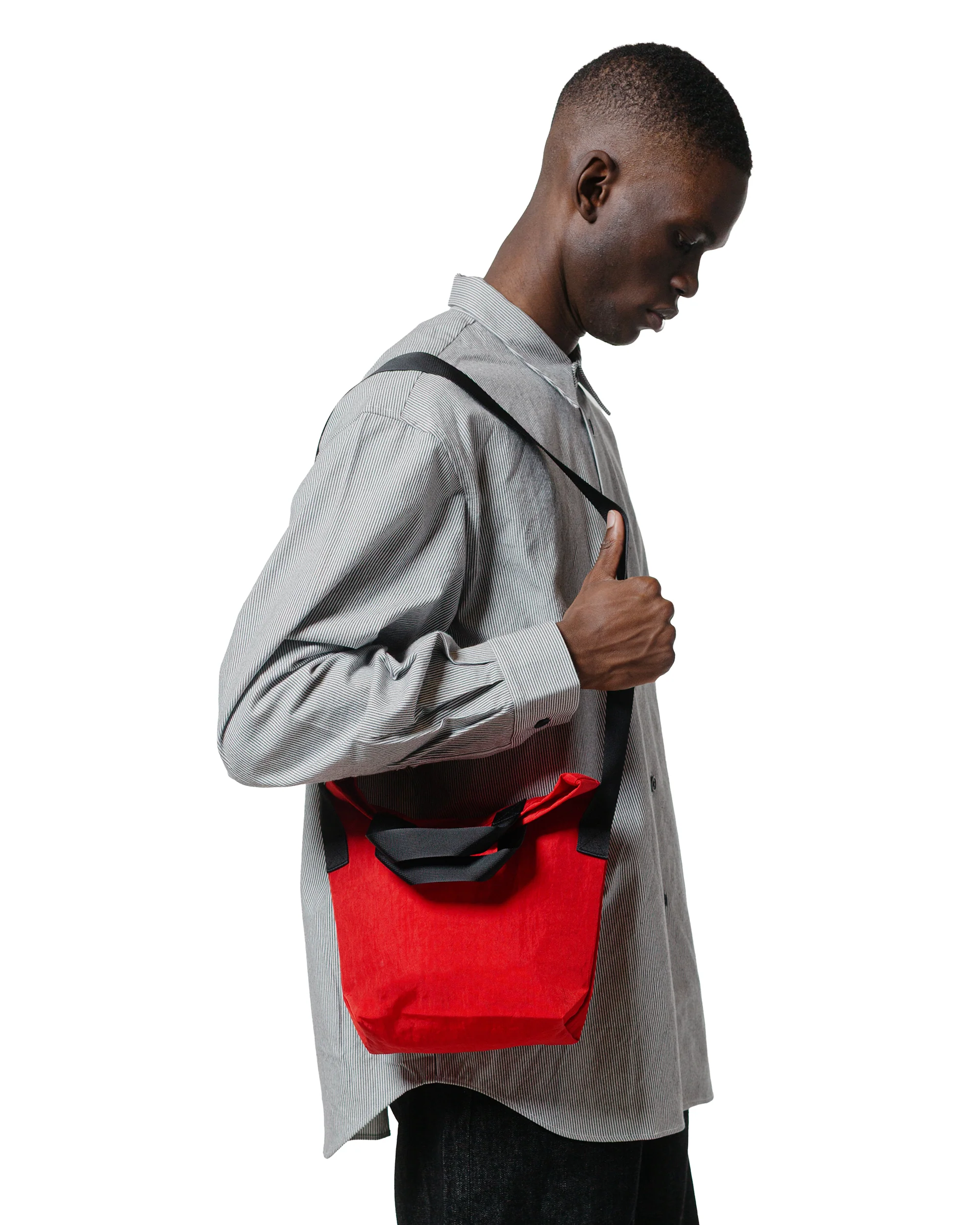 MAN-TLE R19 Bag-4 Mini Tote Waratah Nylon - Image 2
