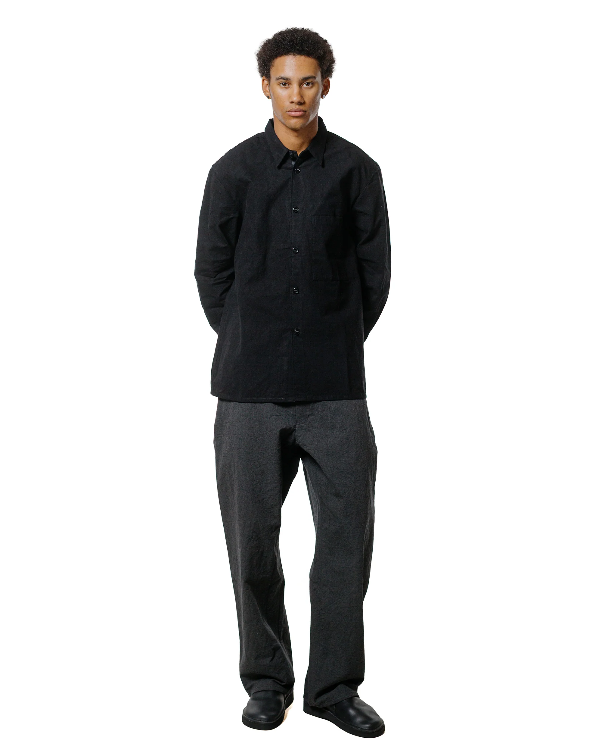 MAN-TLE R19S1 New Shirt-1 Black Wax - Image 4