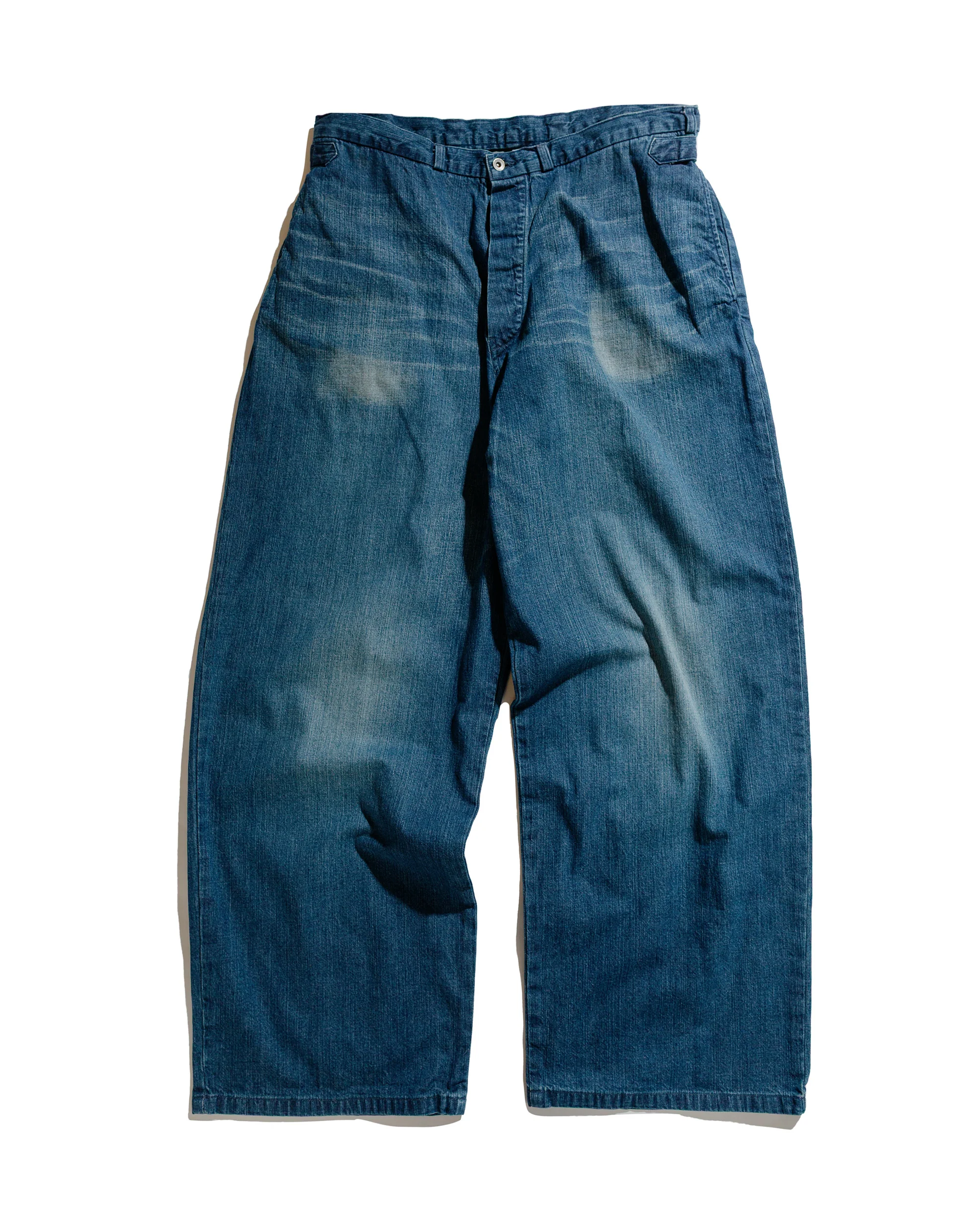marka Denim Work Pants Organic Cotton 8.5oz Denim Used Washed