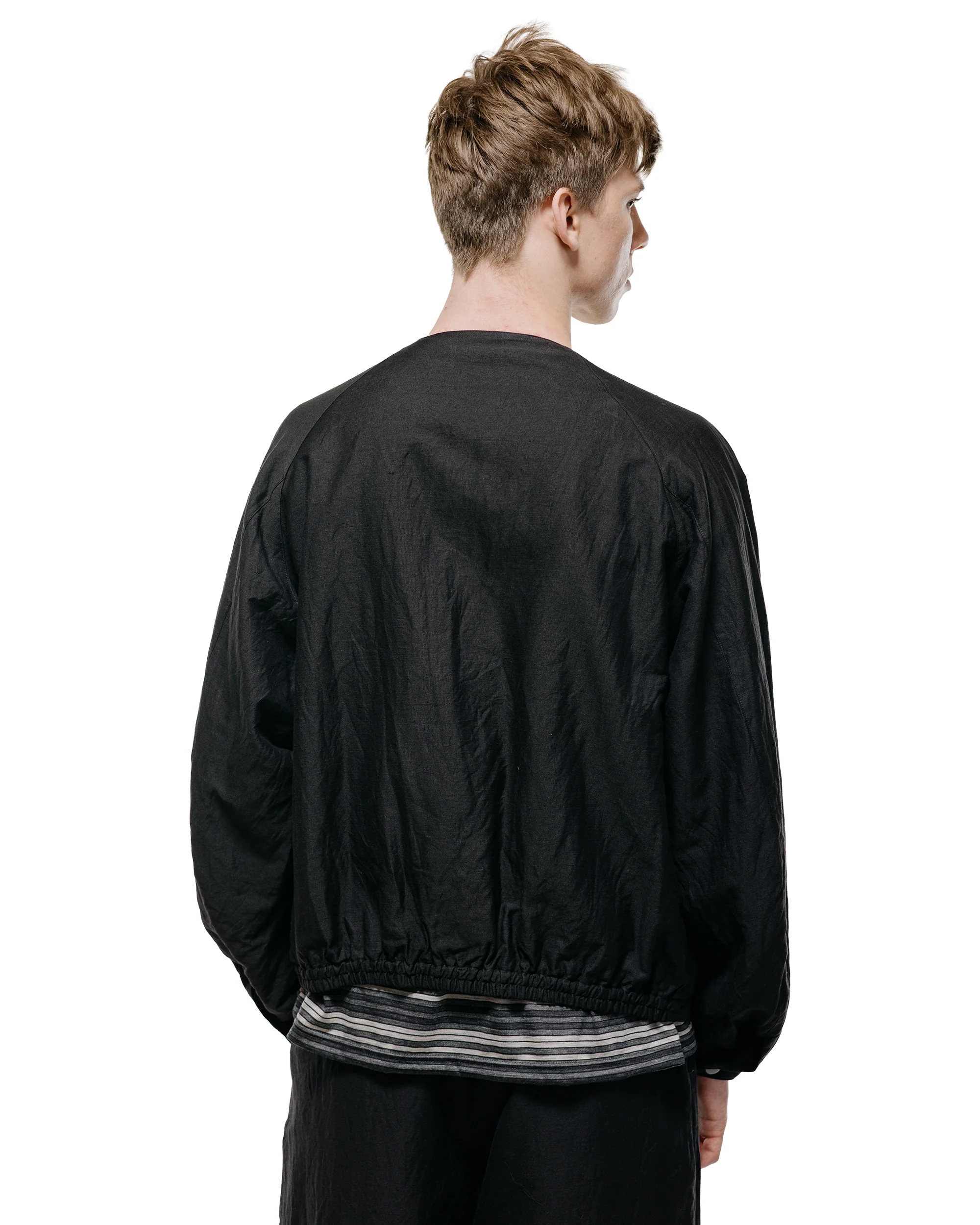 marka Hunting Jacket Cotton Silk Light Moleskin Black - Image 4