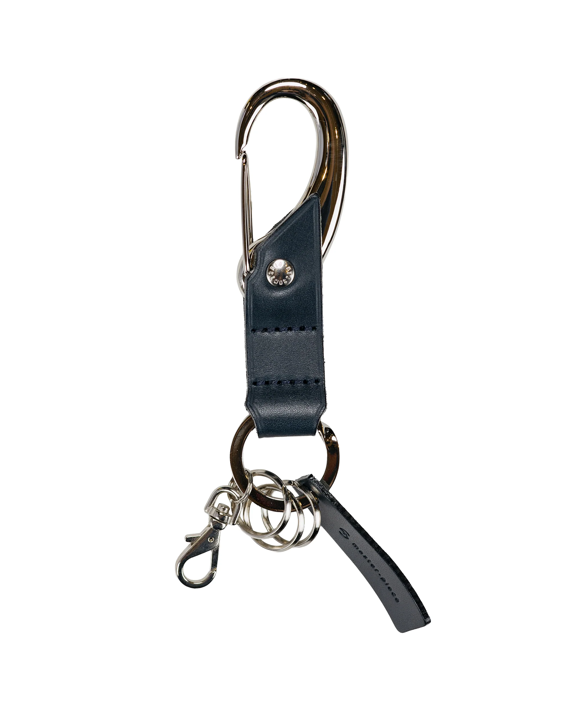 master-piece Magatama Key Ring Navy