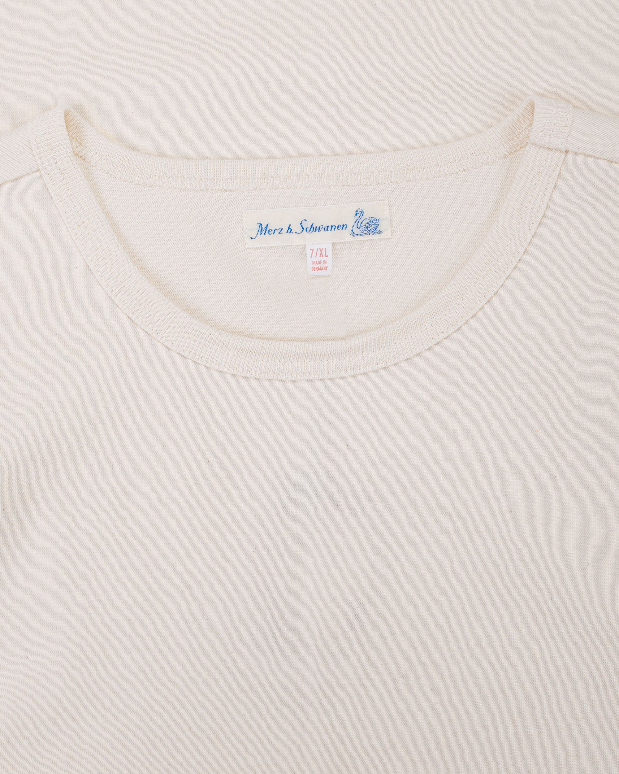 Merz B. Schwanen 215 Loopwheeled T-Shirt Nature - Image 4