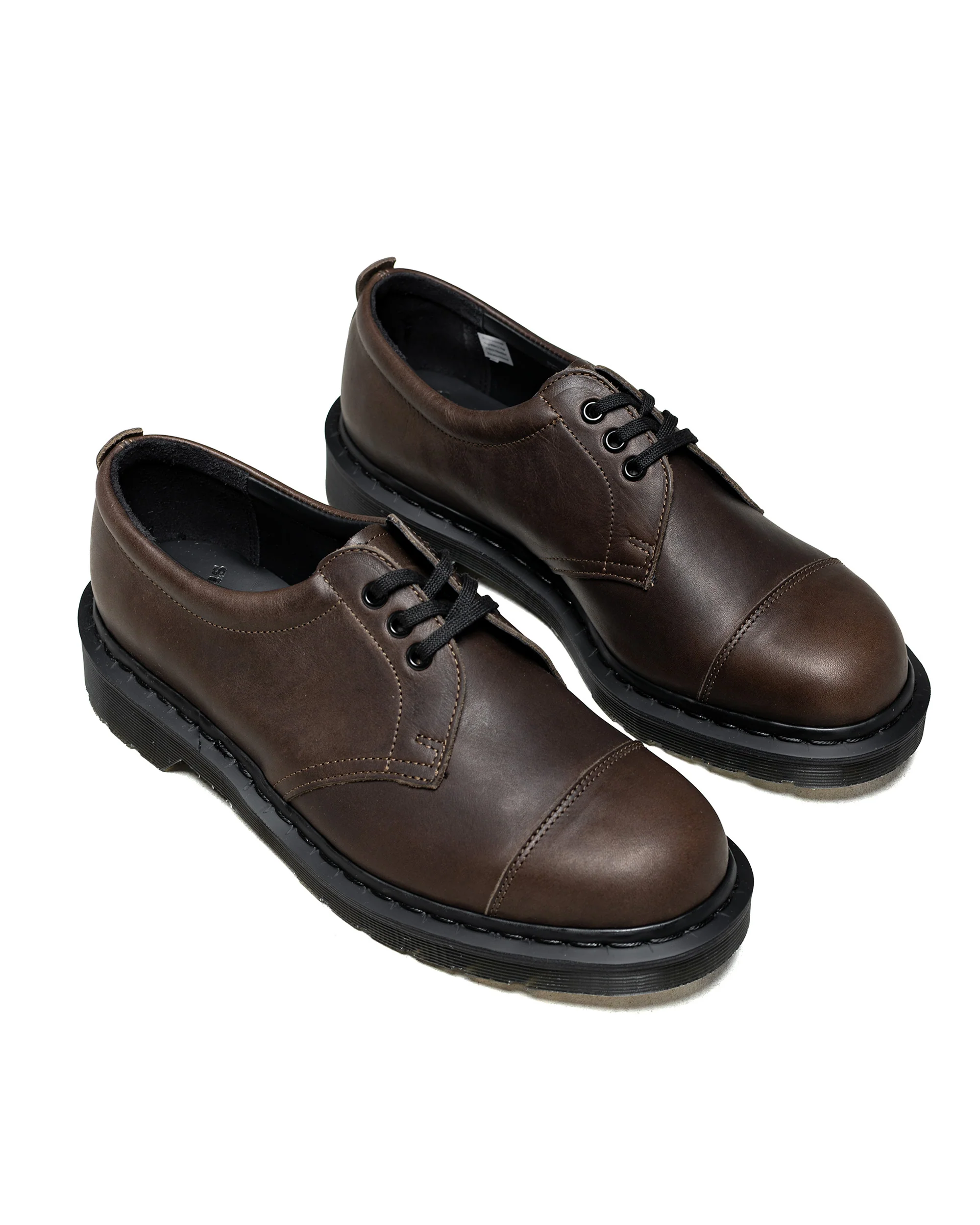 MHL Dr. Martens 1461 Oxford Dark Brown Grained Oiled - Image 2