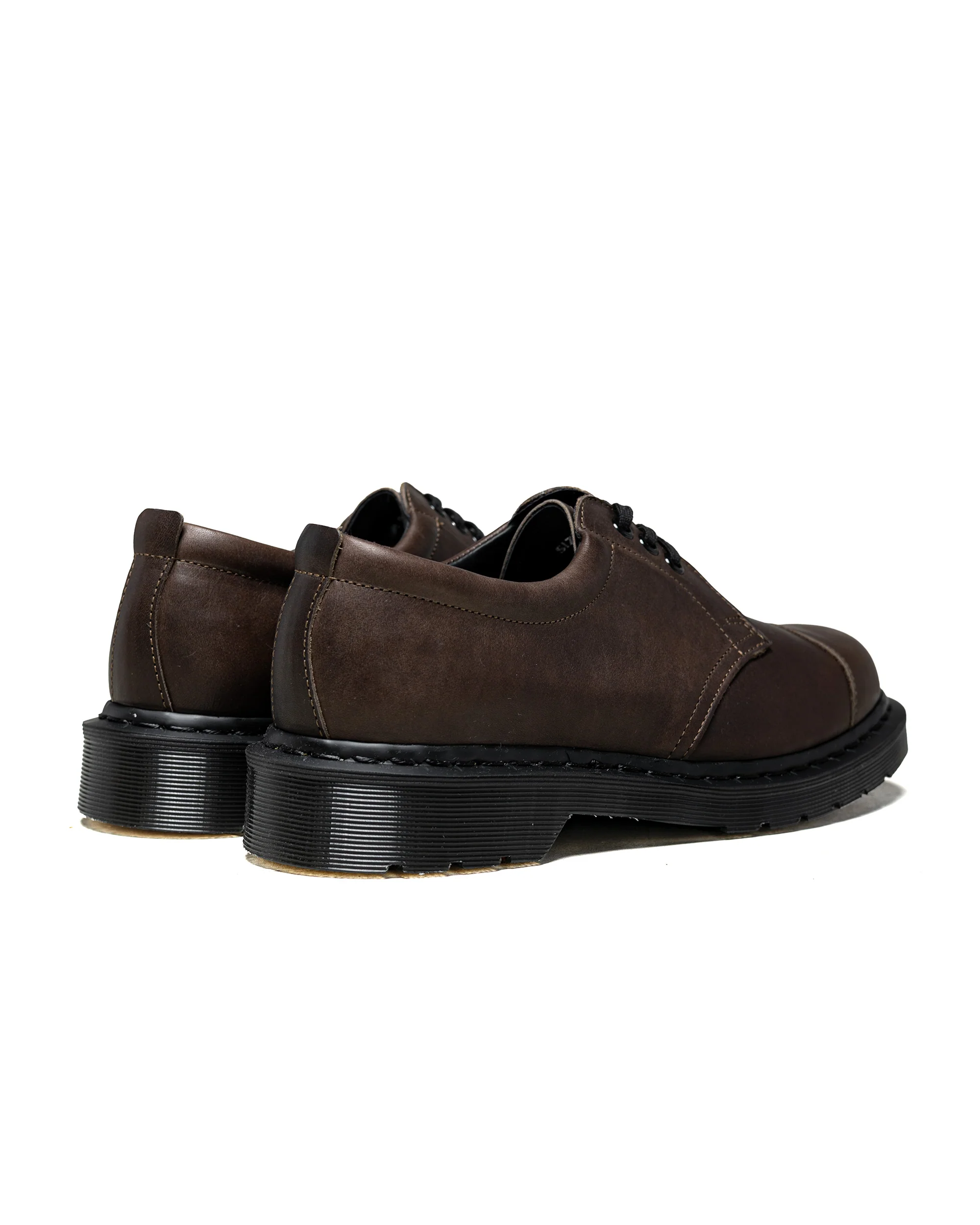 MHL Dr. Martens 1461 Oxford Dark Brown Grained Oiled - Image 3