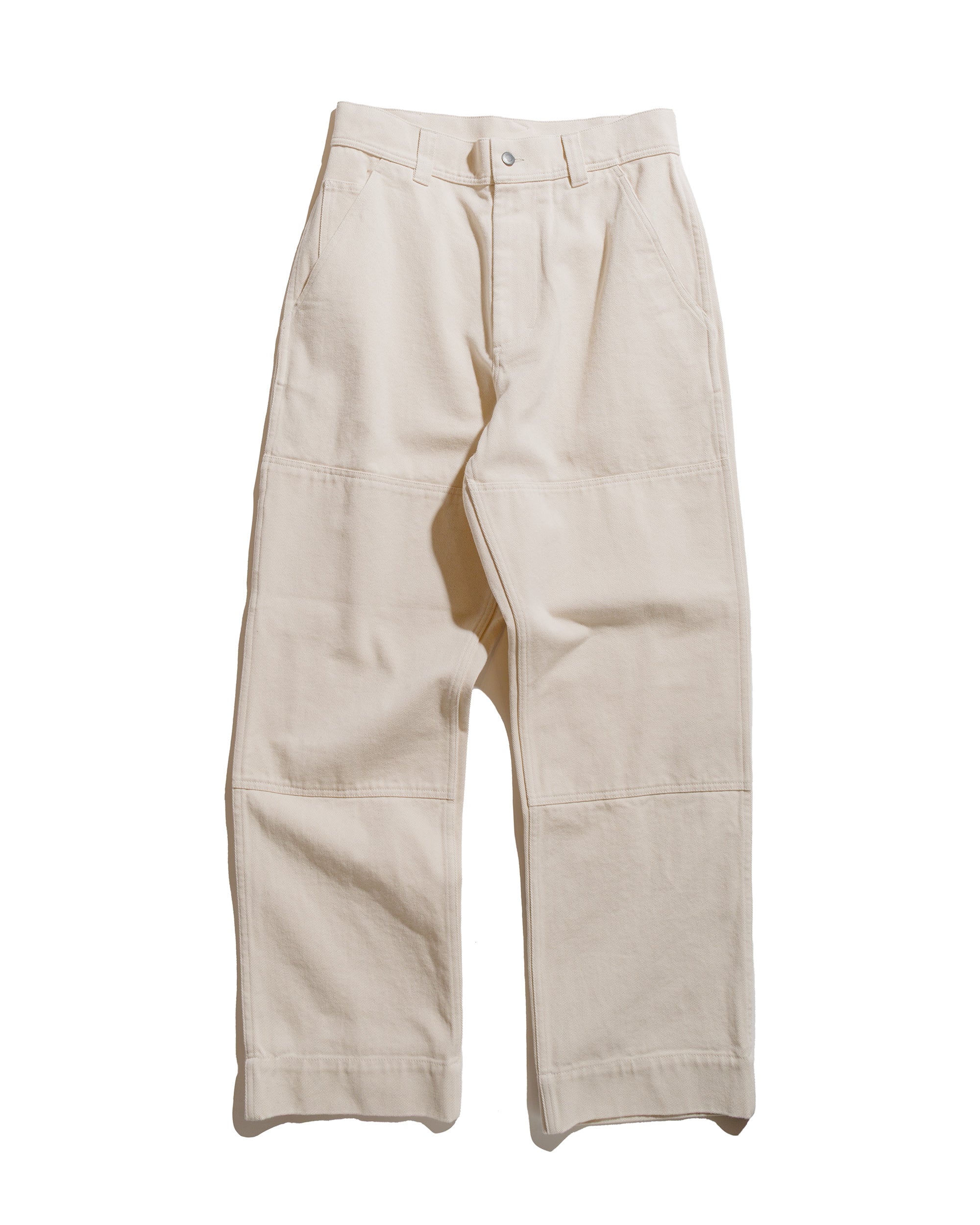 MHL Tool Pocket Trousers Natural Cotton Denim Natural