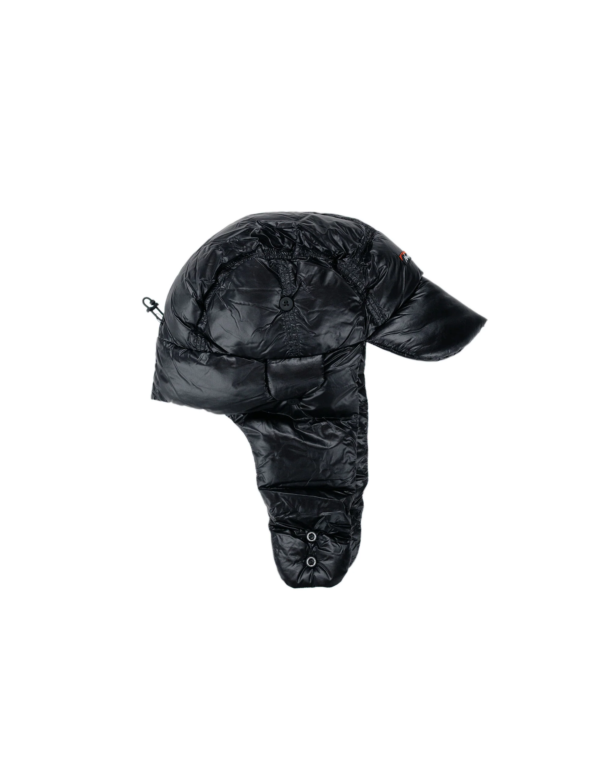 Nanga Mountain Lodge Down Ear Flap Cap Black - Image 2