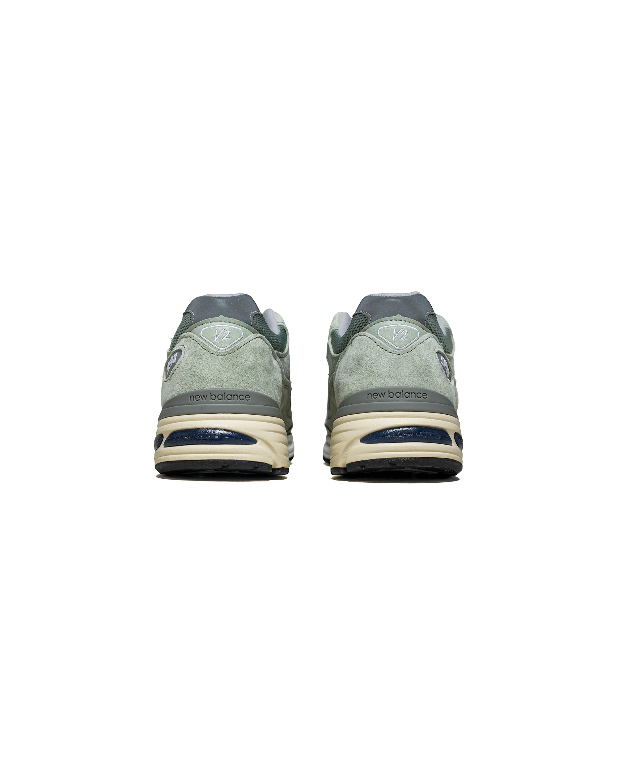 New Balance U991BB2 Sea Grass/Silver - Image 4