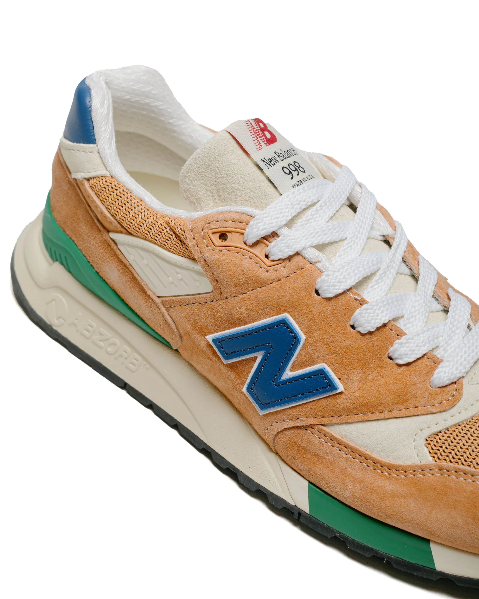 New Balance U998OB Orange/Royal - Image 3