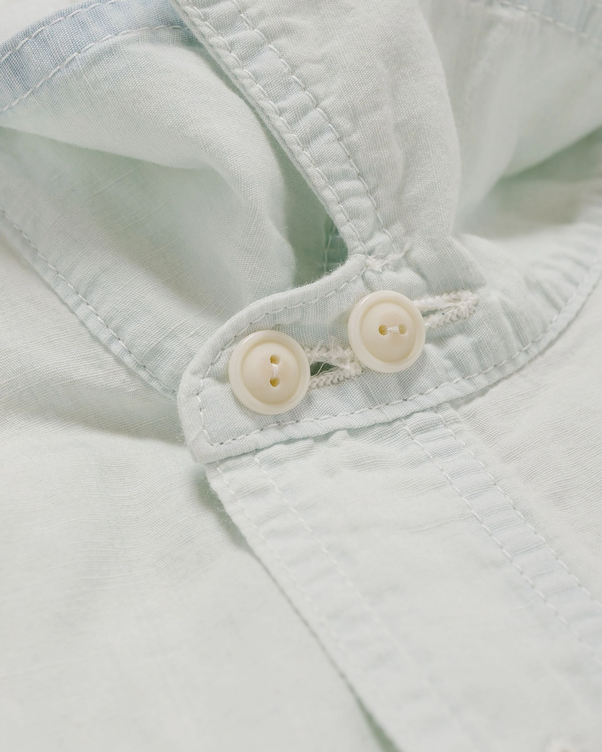NICENESS Elmes Articulated Shirt Ice Blue - Image 6
