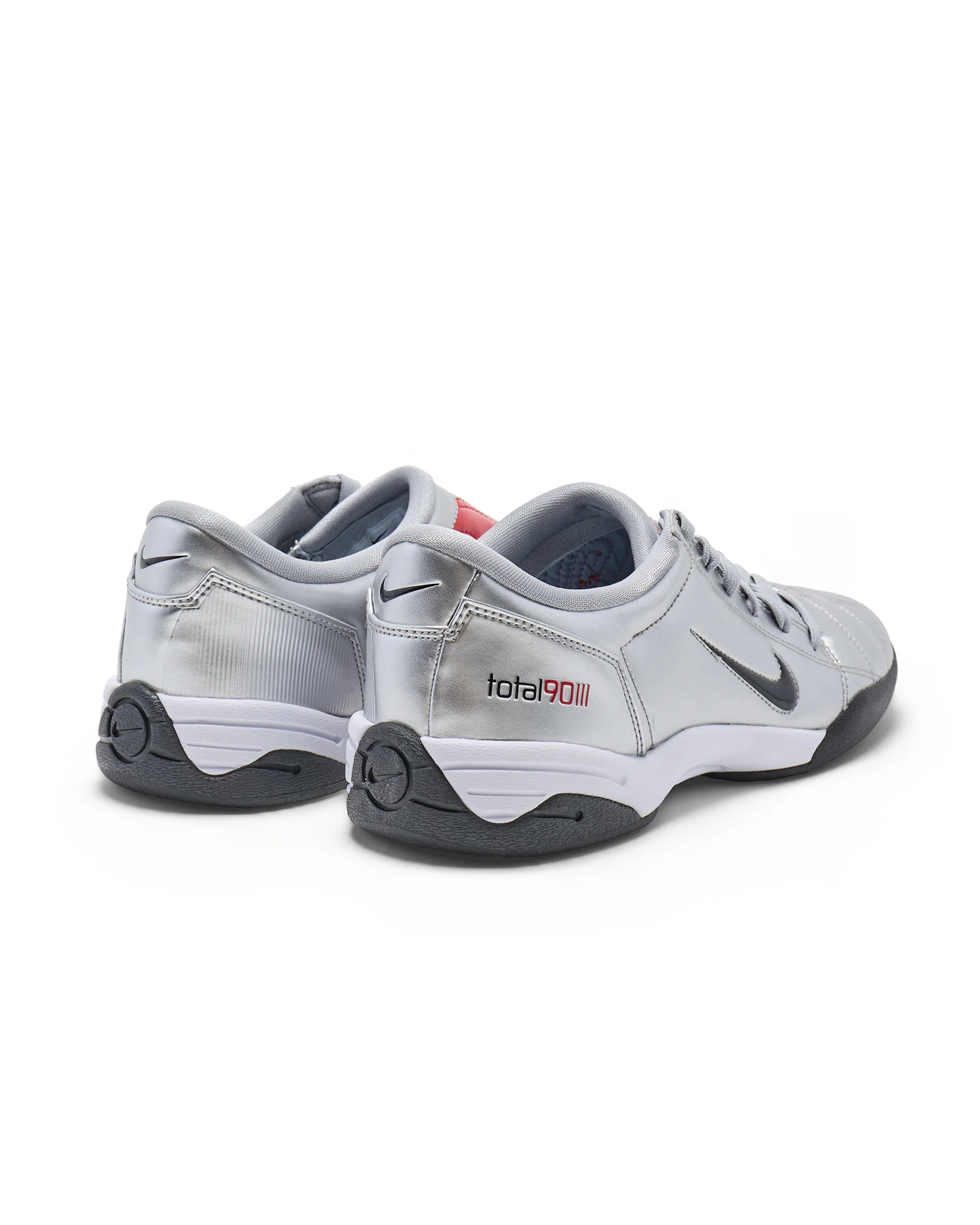 Nike Total 90 Metallic Silver/University Red - Image 3
