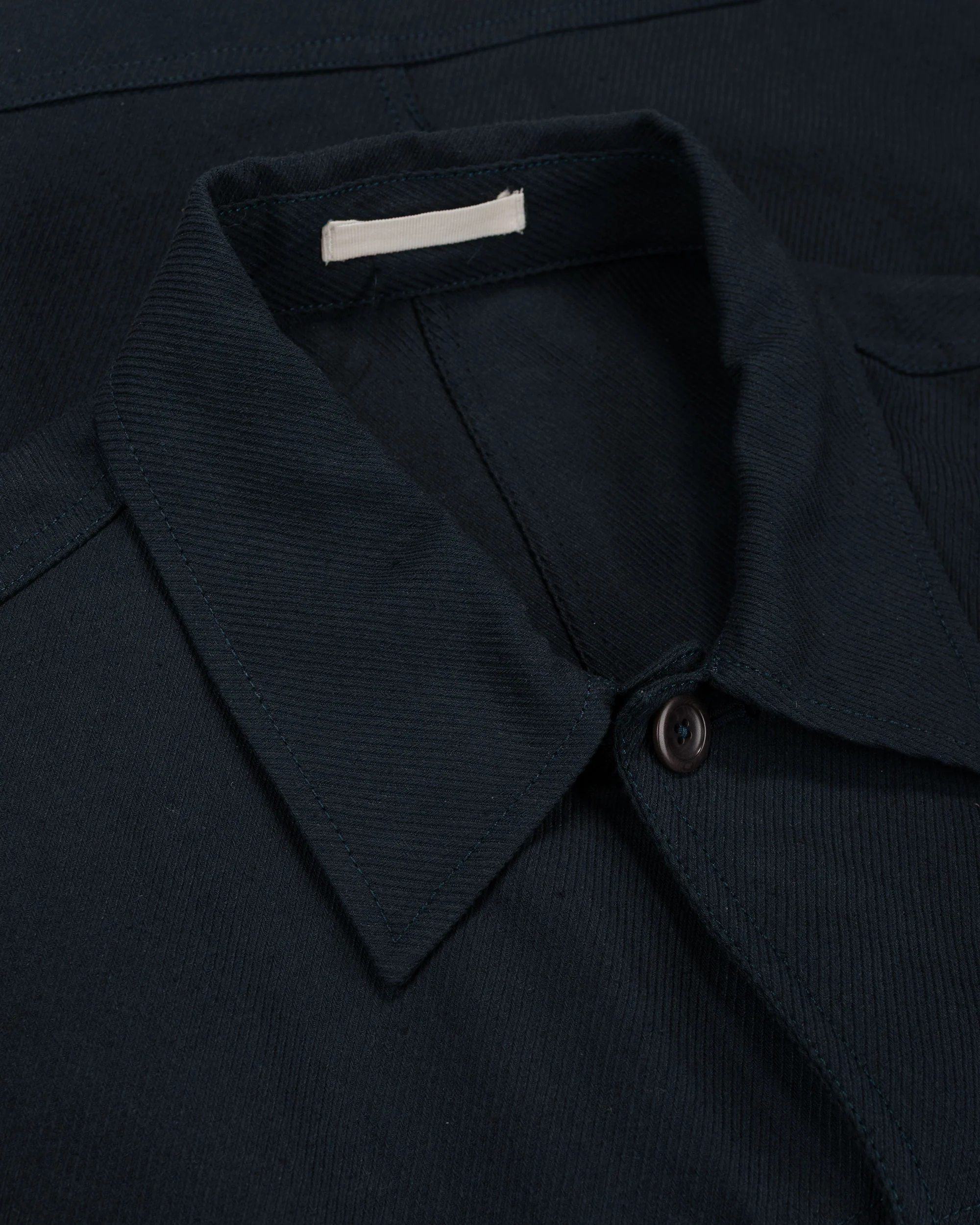 Norse Projects Arresskov Cotton Linen Twill Overshirt Dark Navy - Image 5