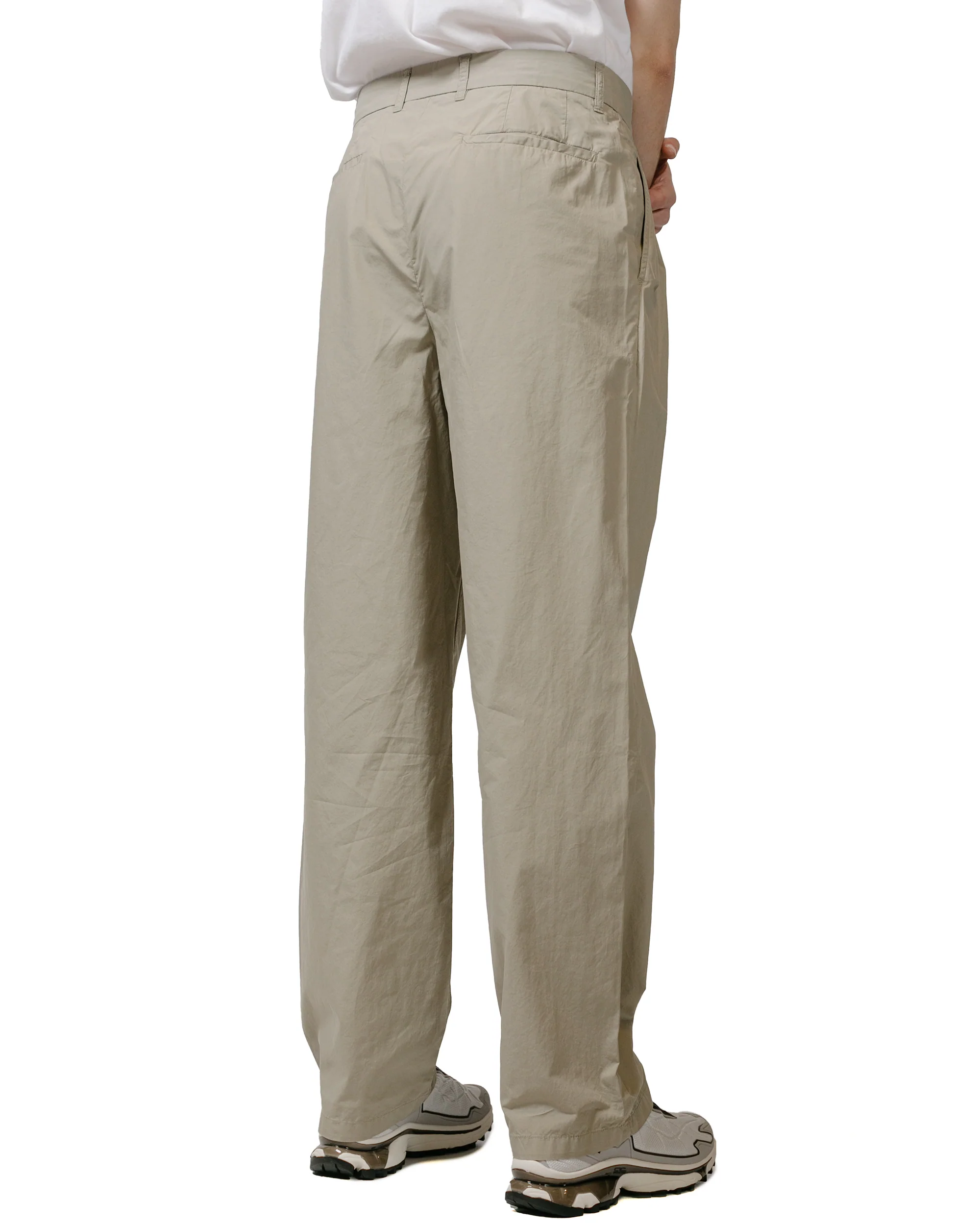 Norse Projects Benn Relaxed Typewriter Pleated Trouser Clay - Image 3