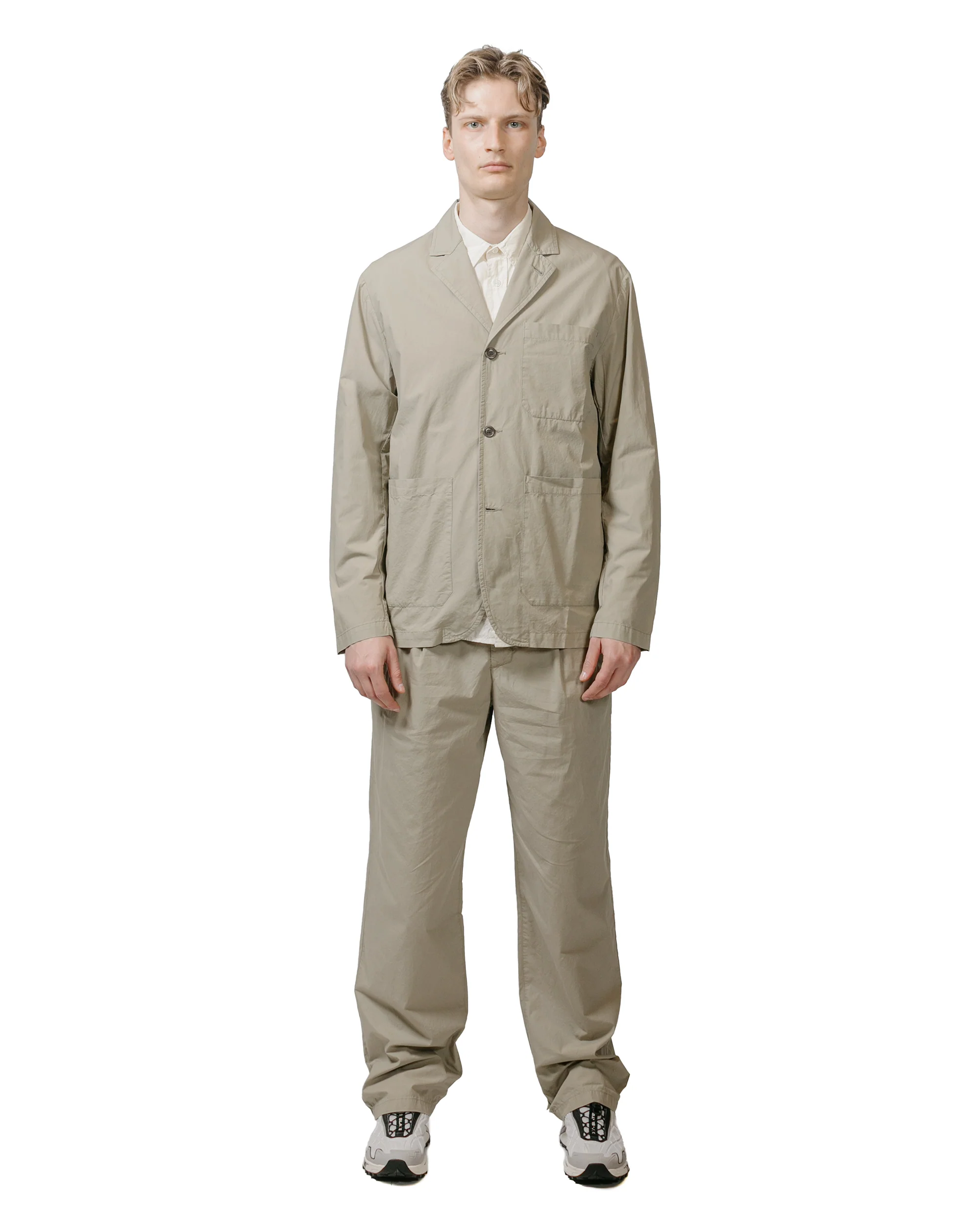 Norse Projects Benn Relaxed Typewriter Pleated Trouser Clay - Image 4