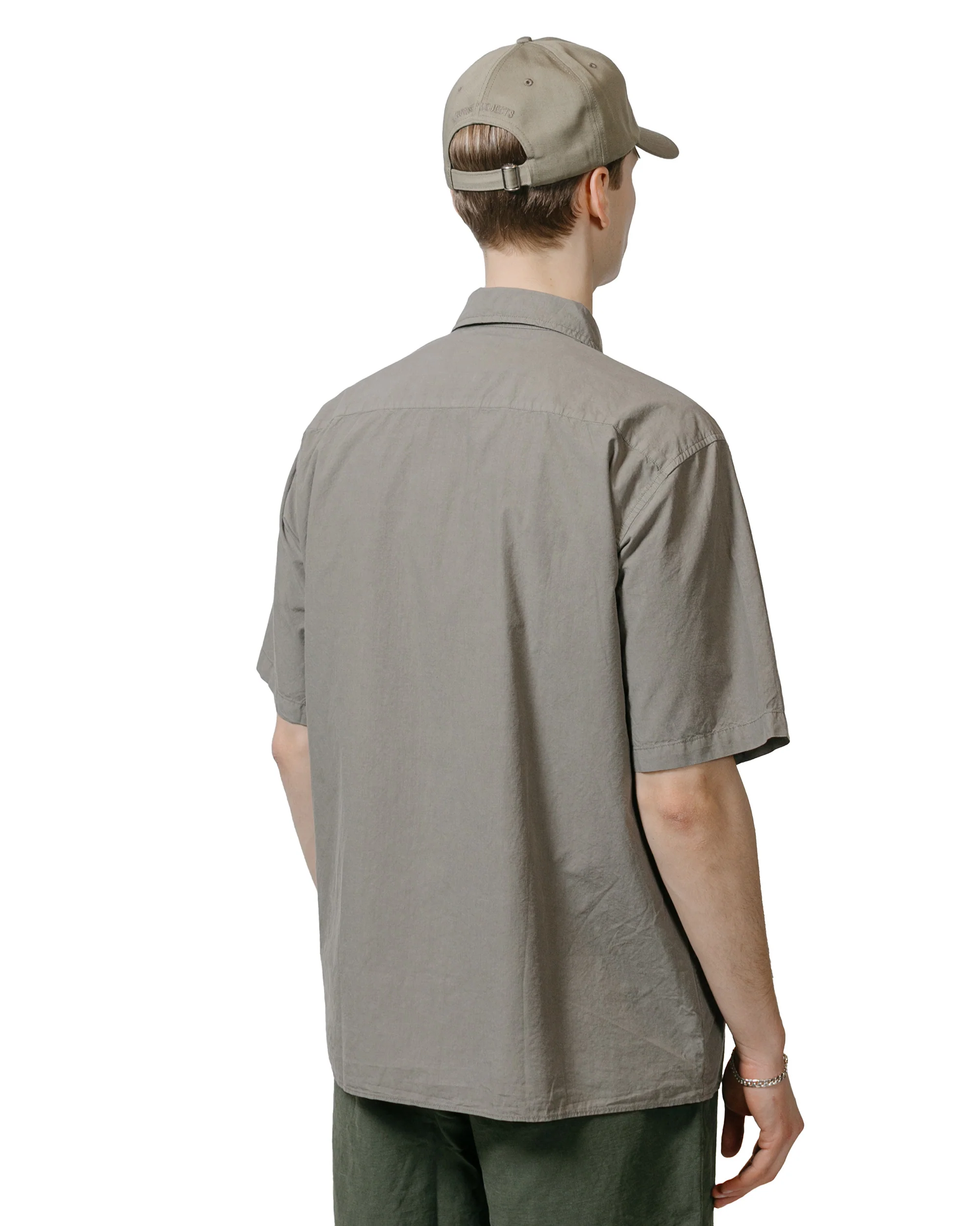Norse Projects Carsten Cotton Tencel Mid Khaki - Image 3