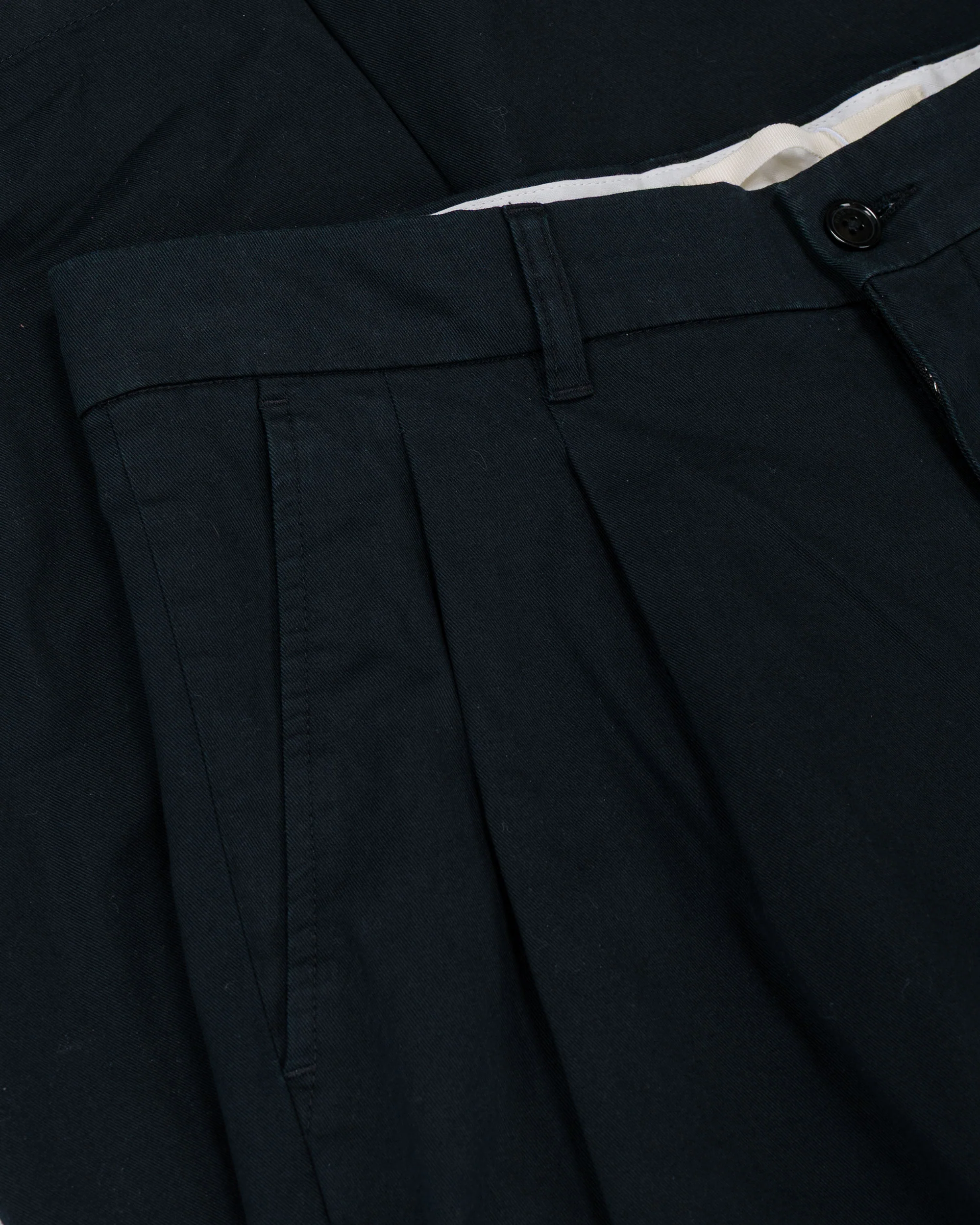 Norse Projects Hestur Relaxed Twill Pleated Trouser Black - Image 5