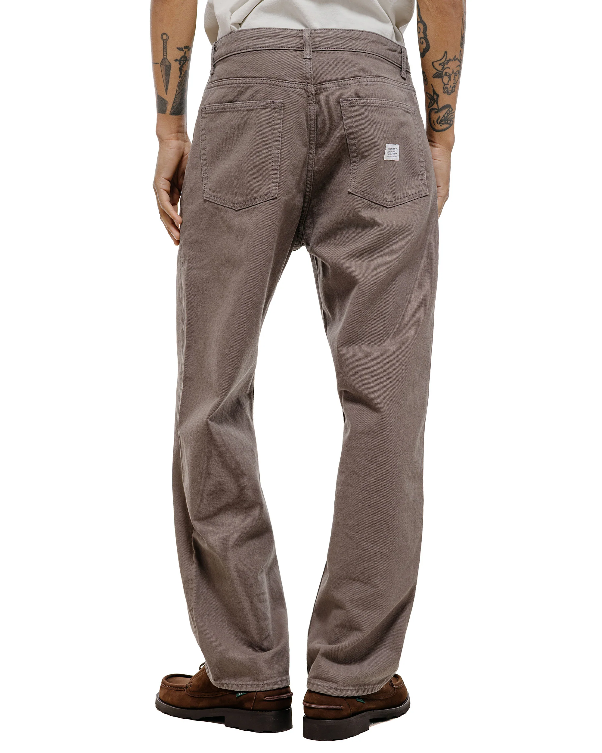Norse Projects Lost & Found Korshavn Relaxed 5 Pocket Magnet Grey - Image 6