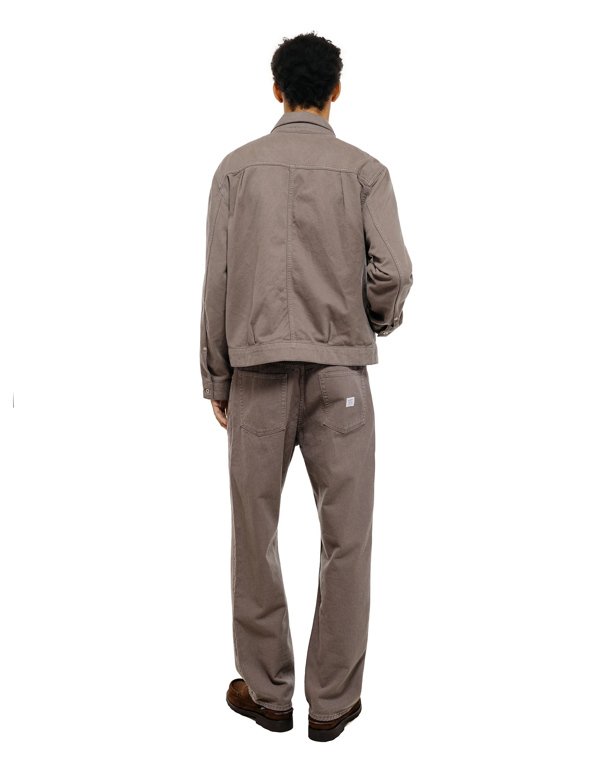 Norse Projects Lost & Found Korshavn Relaxed 5 Pocket Magnet Grey - Image 8