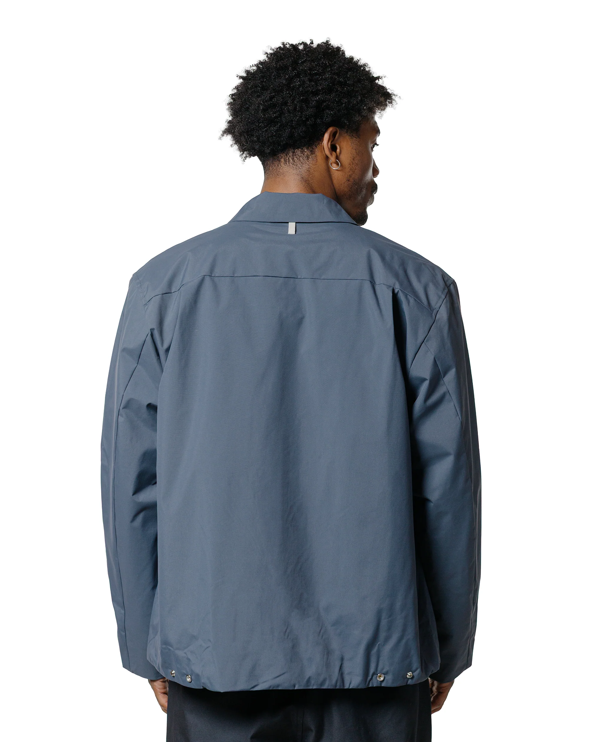 Norse Projects Marcus Windstopper Overshirt Graphite - Image 3