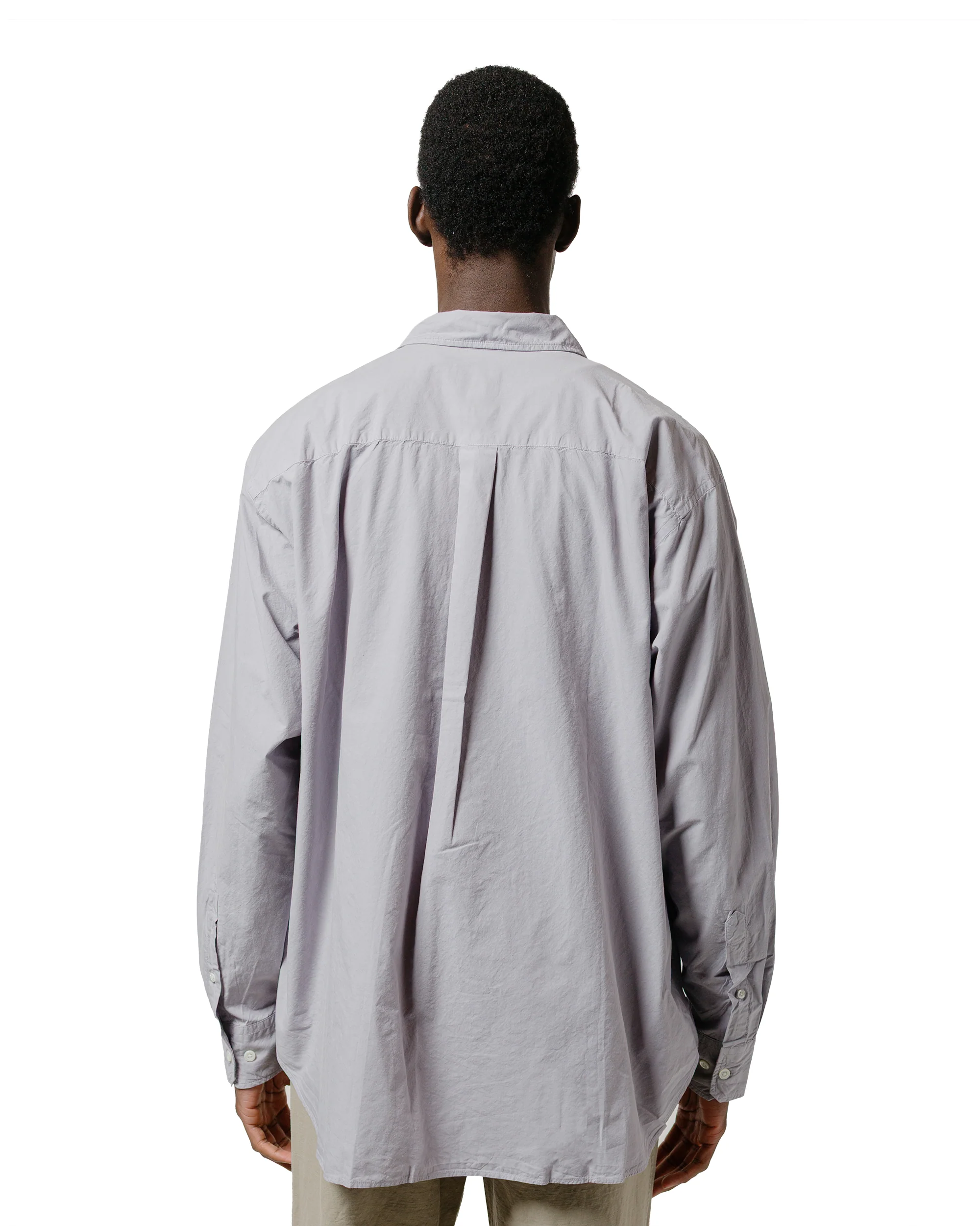 Norse Projects Ole Cotton Tencel Shirt Crocus Purple - Image 3