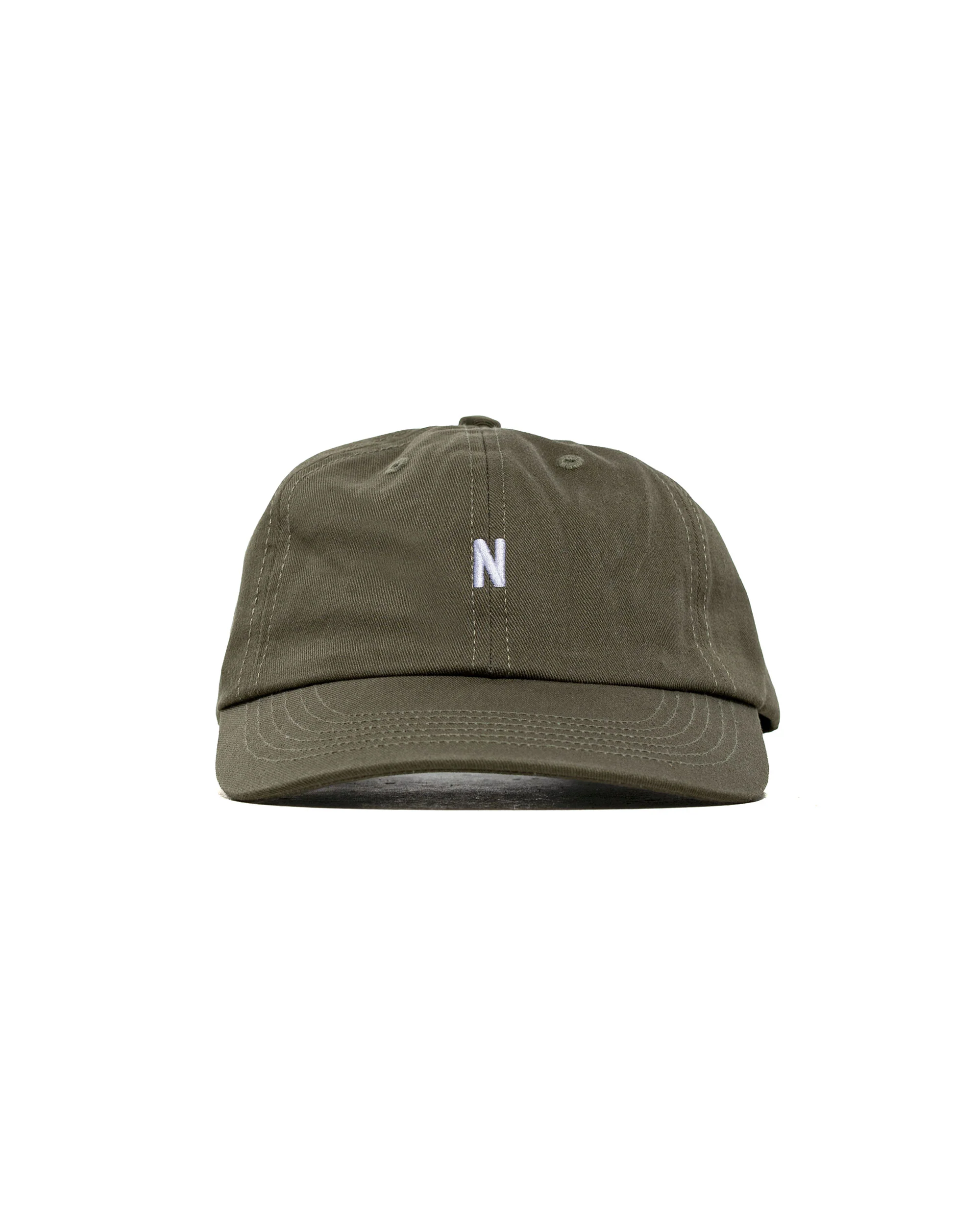 Norse Projects Twill Sports Cap Olive Night