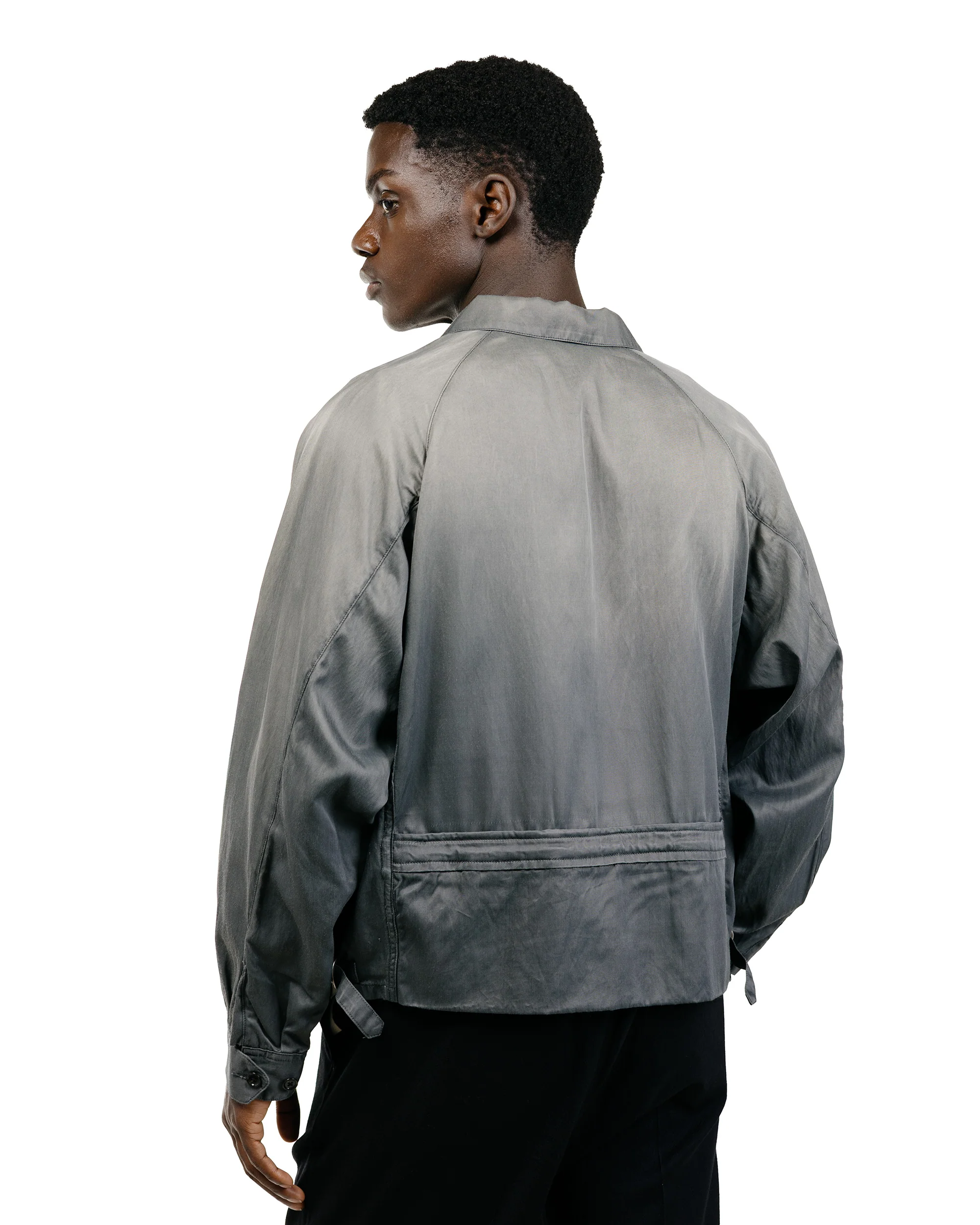 Old Joe Patina-Rayon Weather Chief Jacket Celadon - Image 4