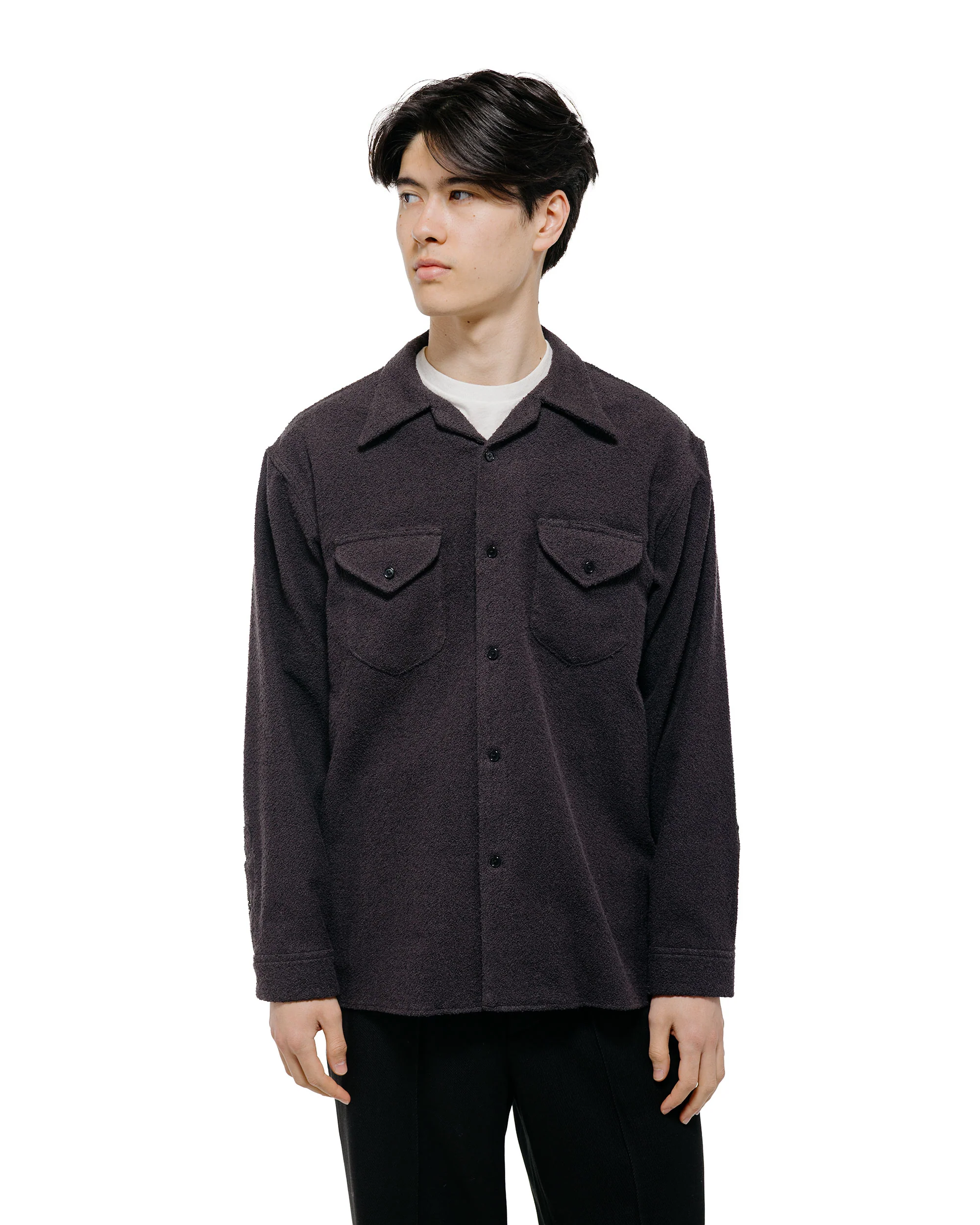Old Joe Swallow Collar Sports Shirts Graphite - Image 2