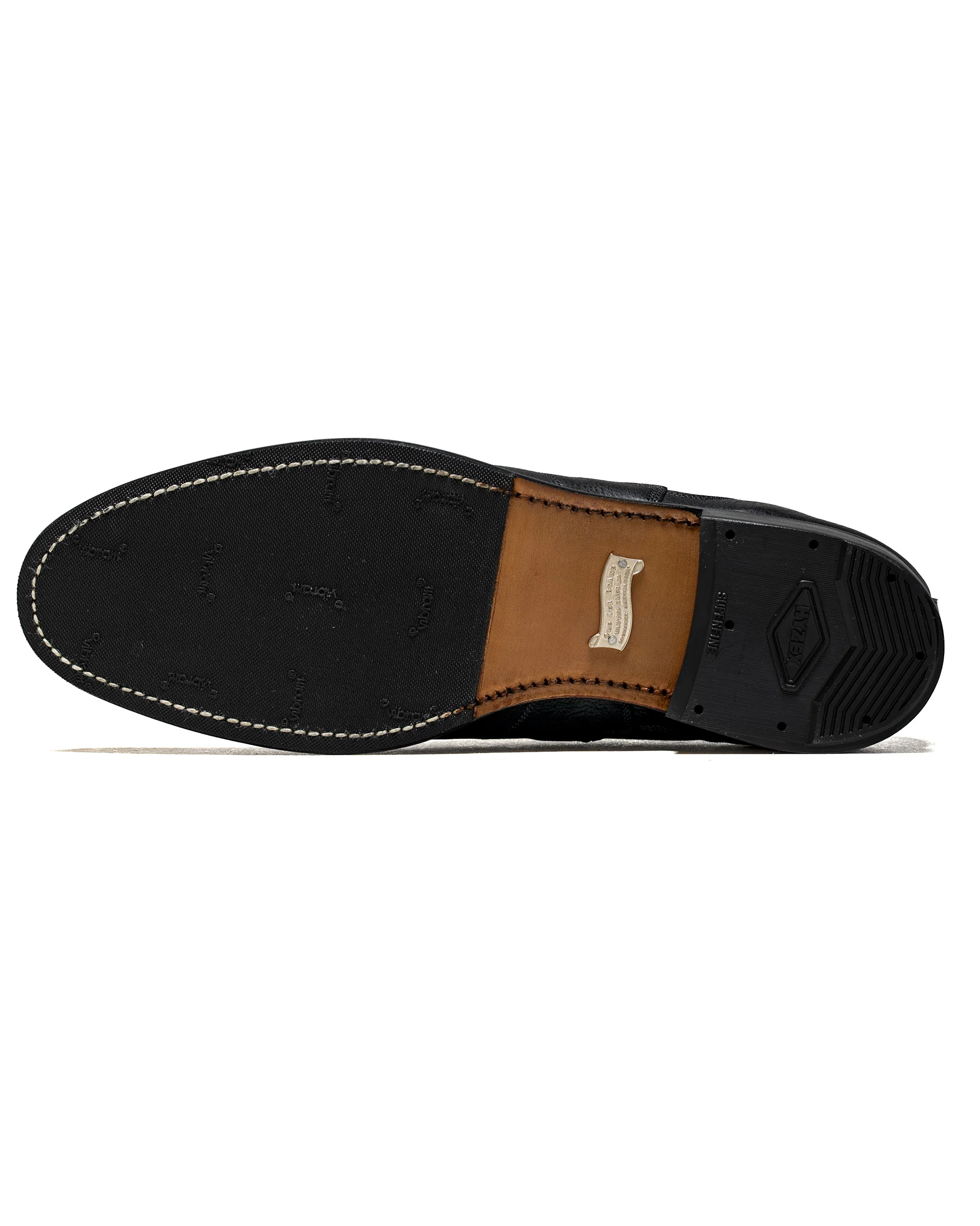 Old Joe "The Gardner" Artisan Leather Side-Gore Shoes Black - Image 5