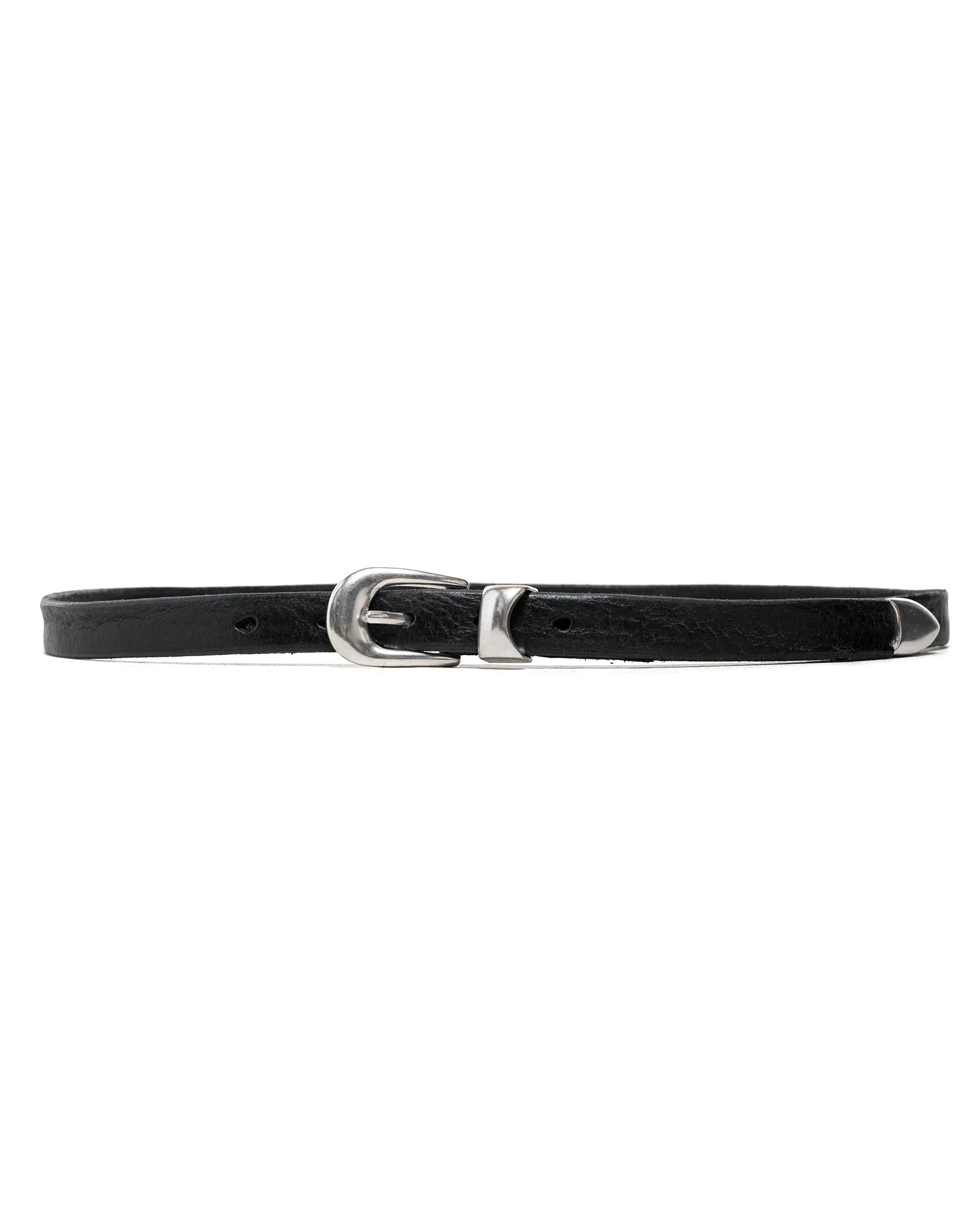 Our Legacy Belt 2CM Black Leather