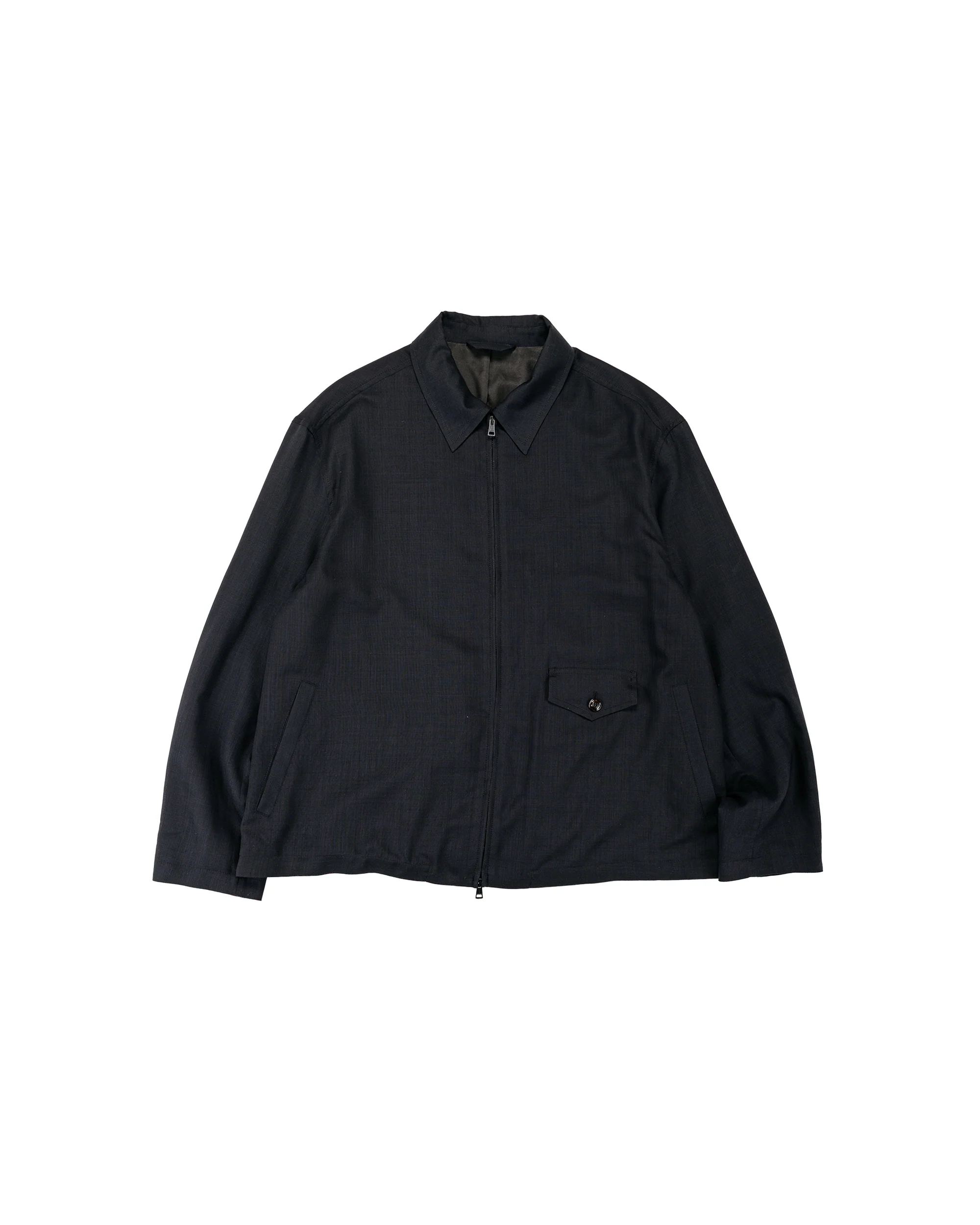 Our Legacy Evolved Jacket Eclipse Black Merino Voile
