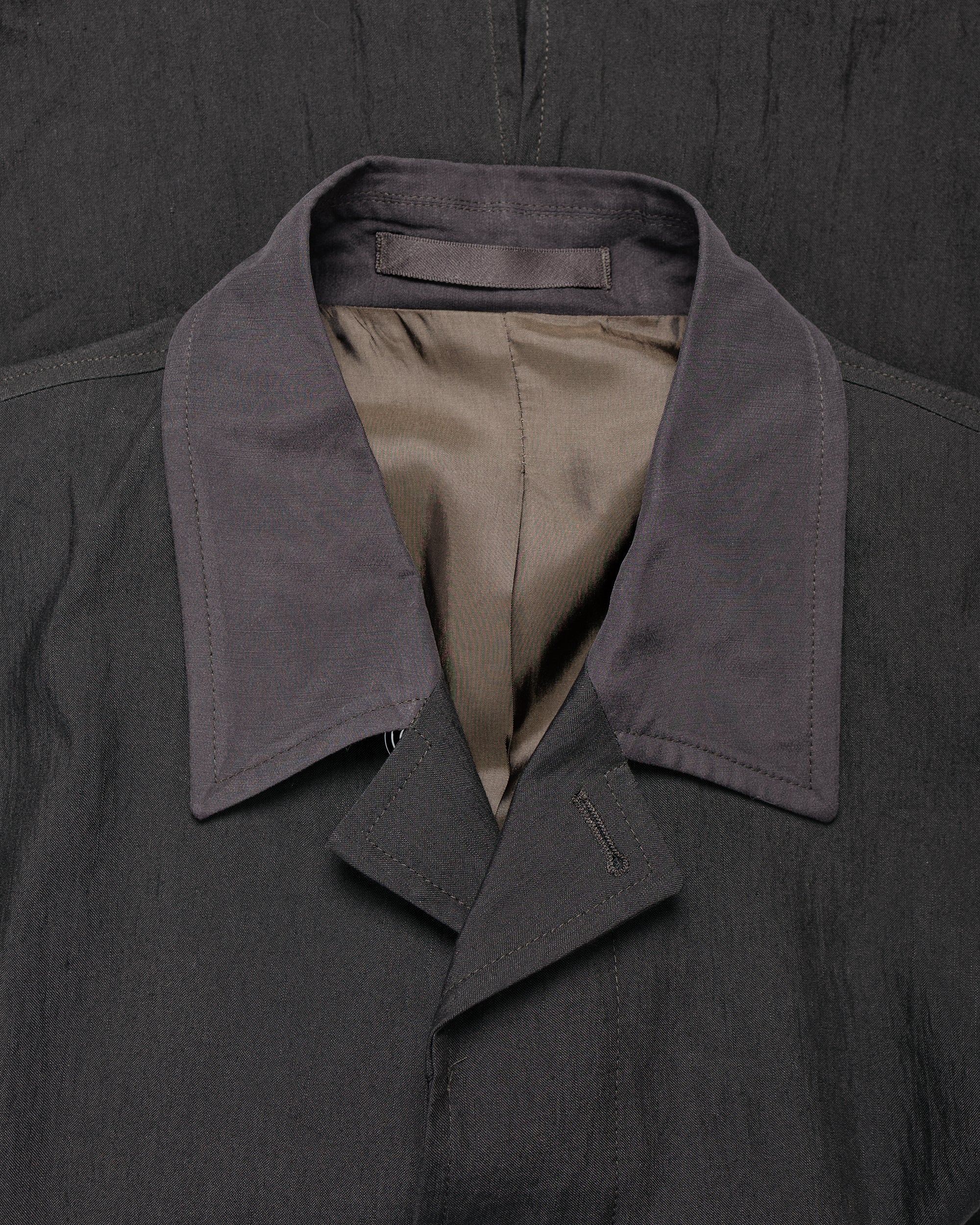 Our Legacy Pack Blazer Soot Black Techflax - Image 5