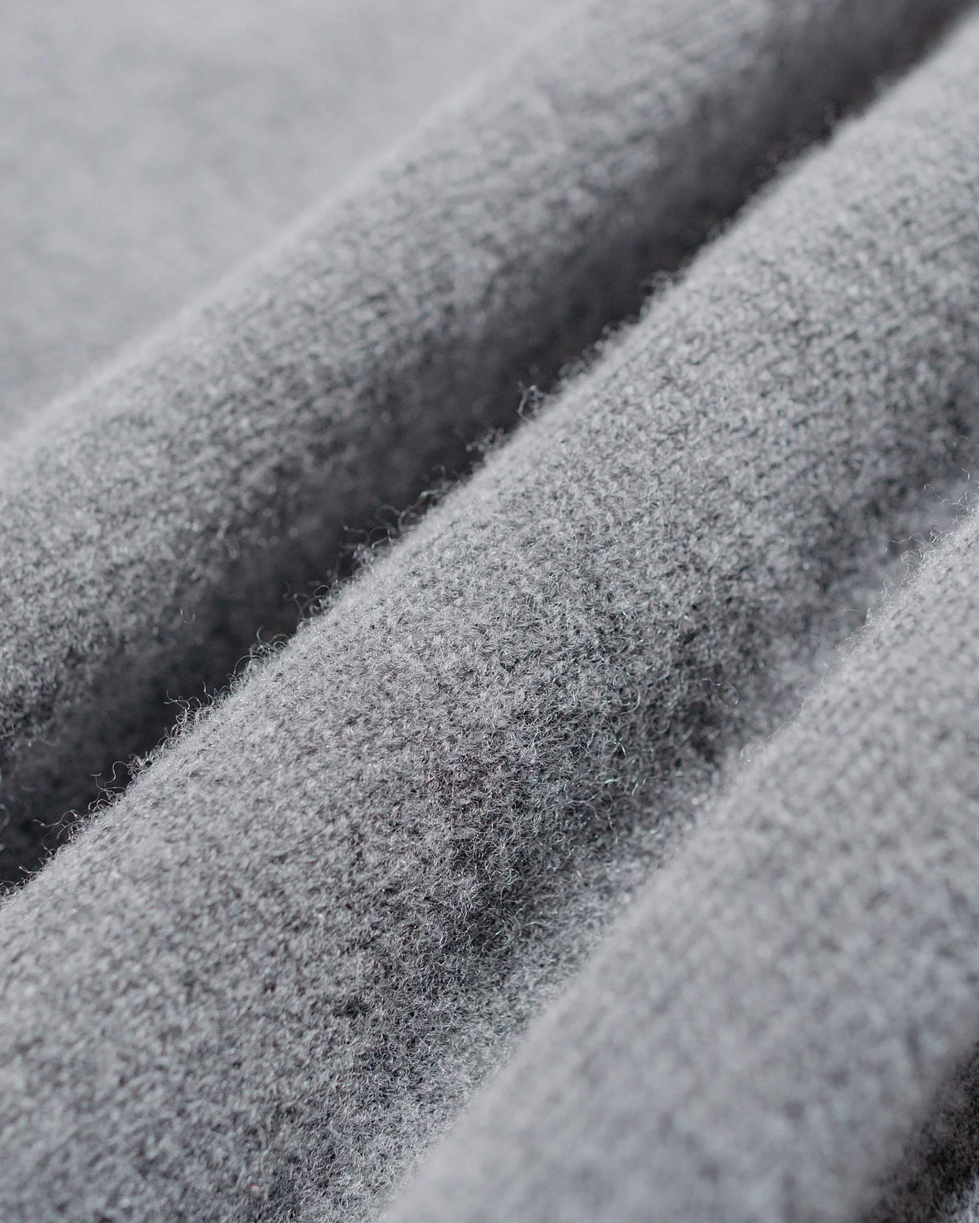 Our Legacy Parallel V-Neck Grey Spray Dye Cherub Wool - Image 6