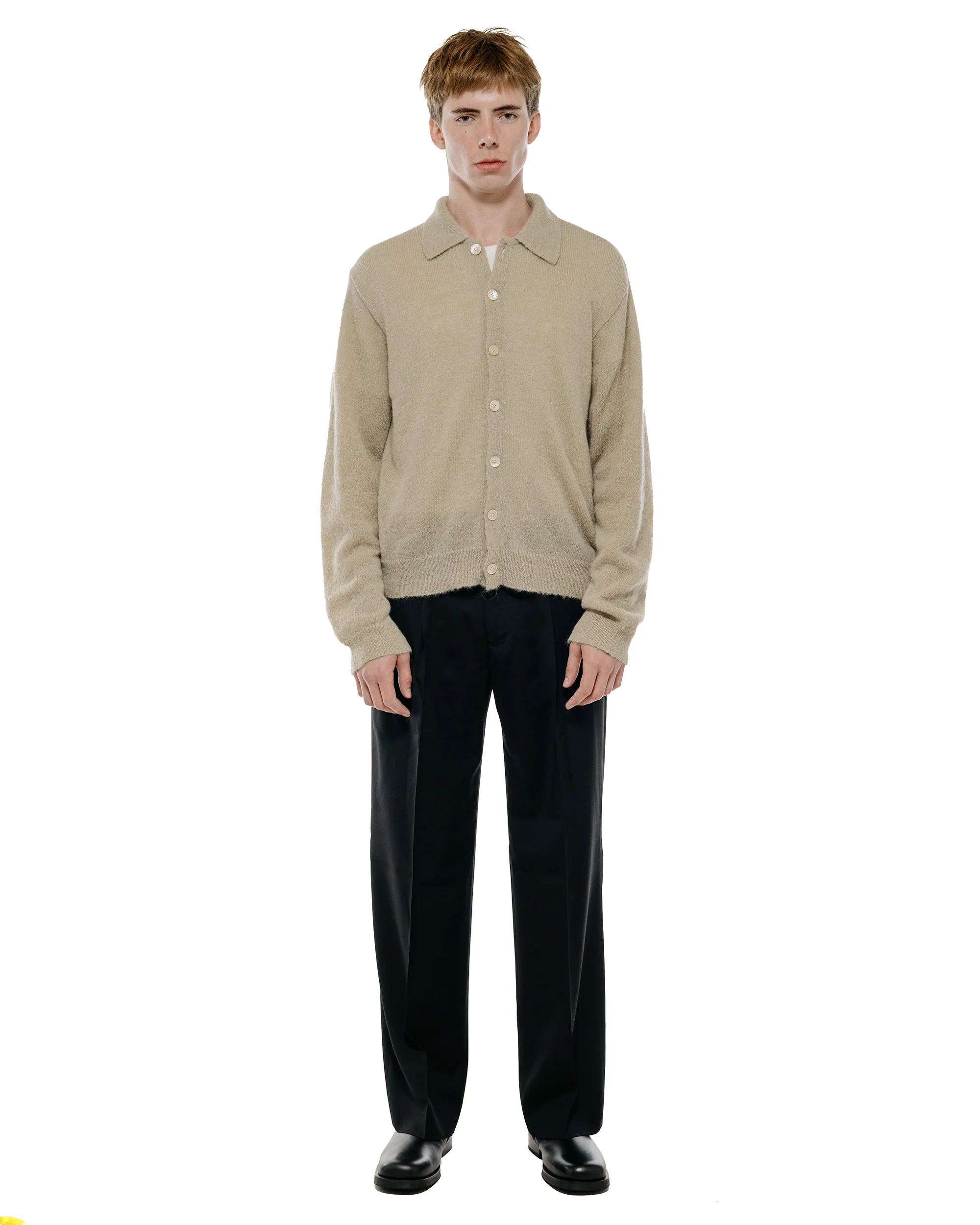 Our Legacy Slack Trouser Black Worsted Wool - Image 5