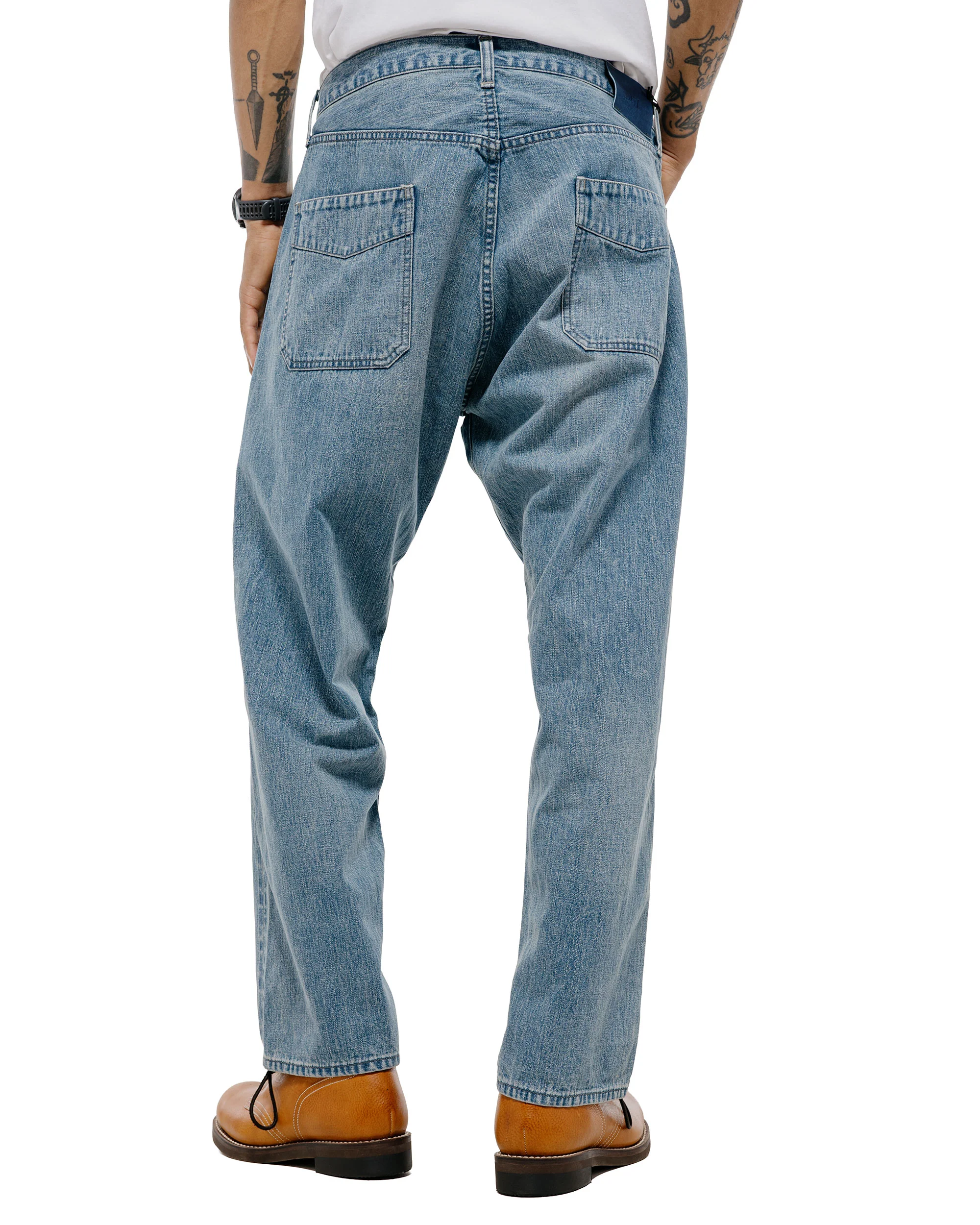 Outil Pantalon Jassy Faded Blue - Image 4