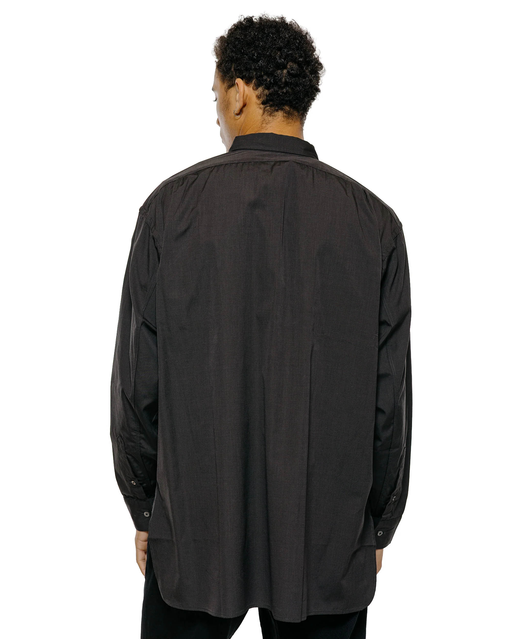 Phigvel Classic Long Dress Shirt Charcoal - Image 3