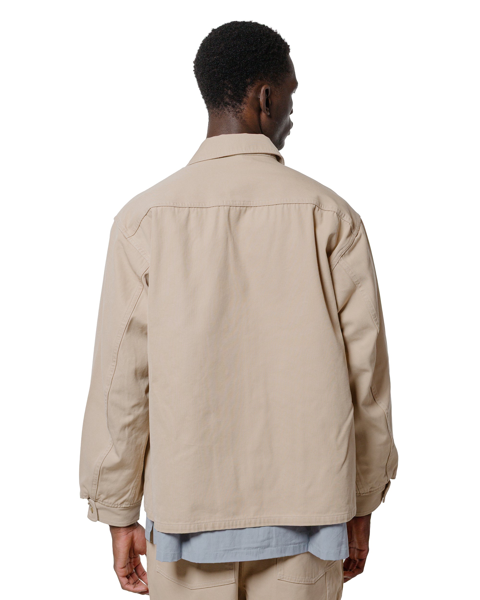 Phigvel Duck Cloth Workaday Jacket Cream - Image 3
