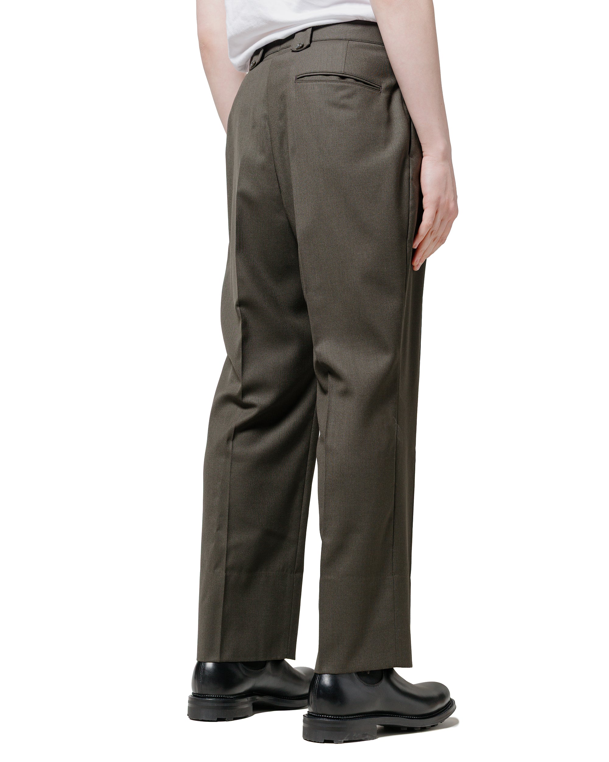 Phigvel Hopsack Safari Trousers Forest - Image 3