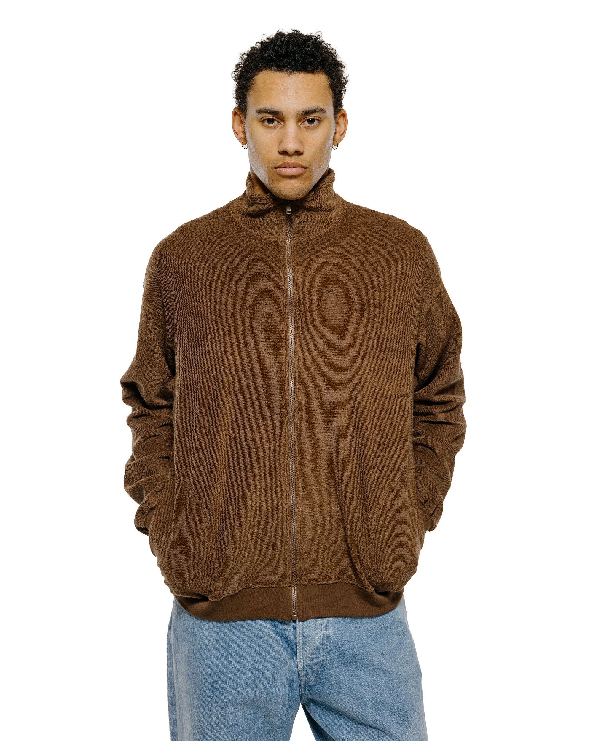 Phigvel Mountaineer Pile Jacket Sepia Brown - Image 2