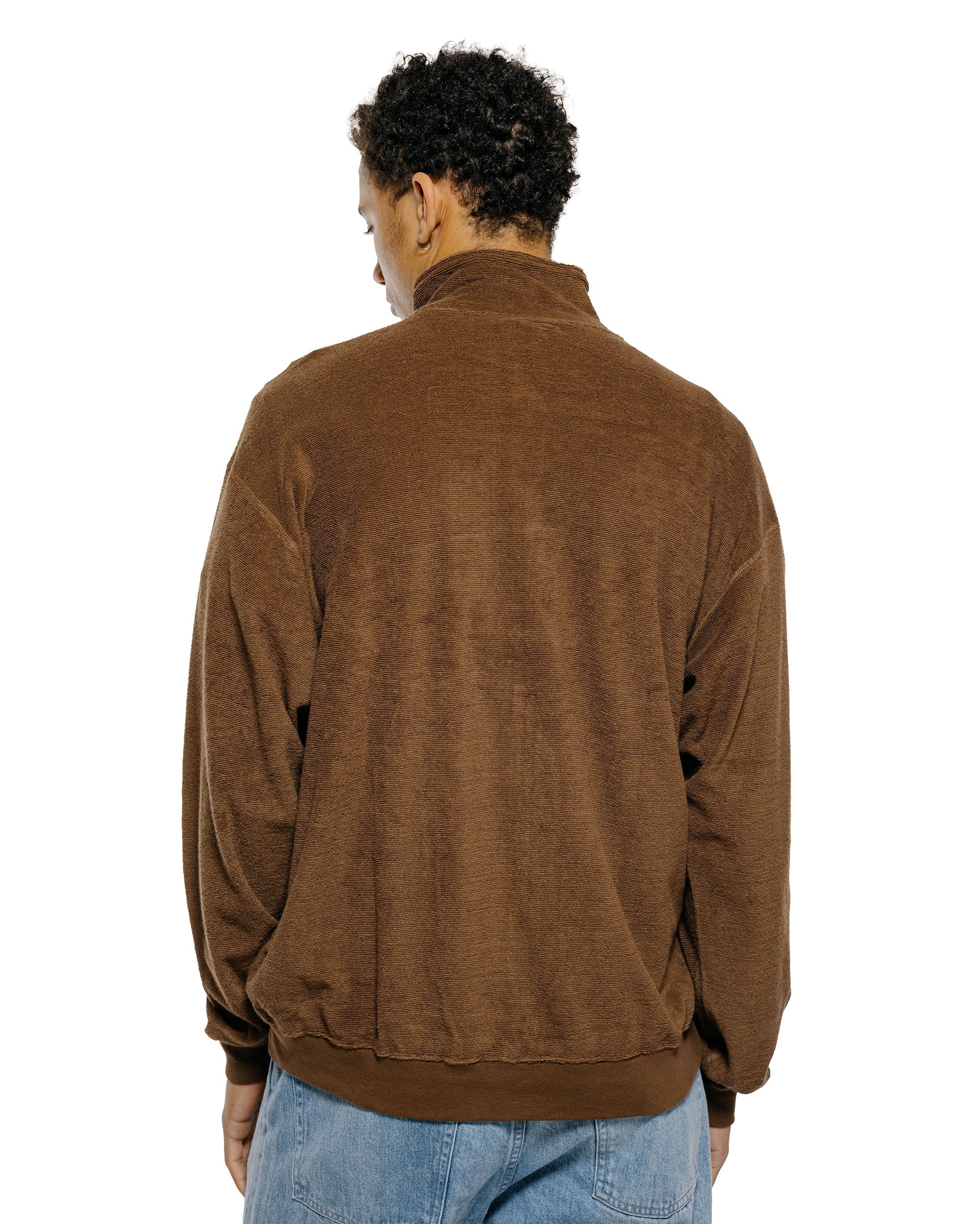 Phigvel Mountaineer Pile Jacket Sepia Brown - Image 3