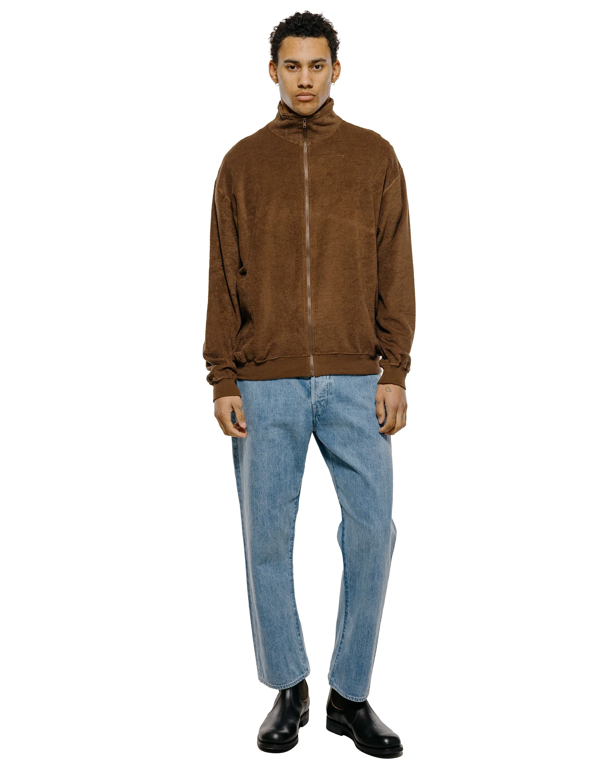 Phigvel Mountaineer Pile Jacket Sepia Brown - Image 4