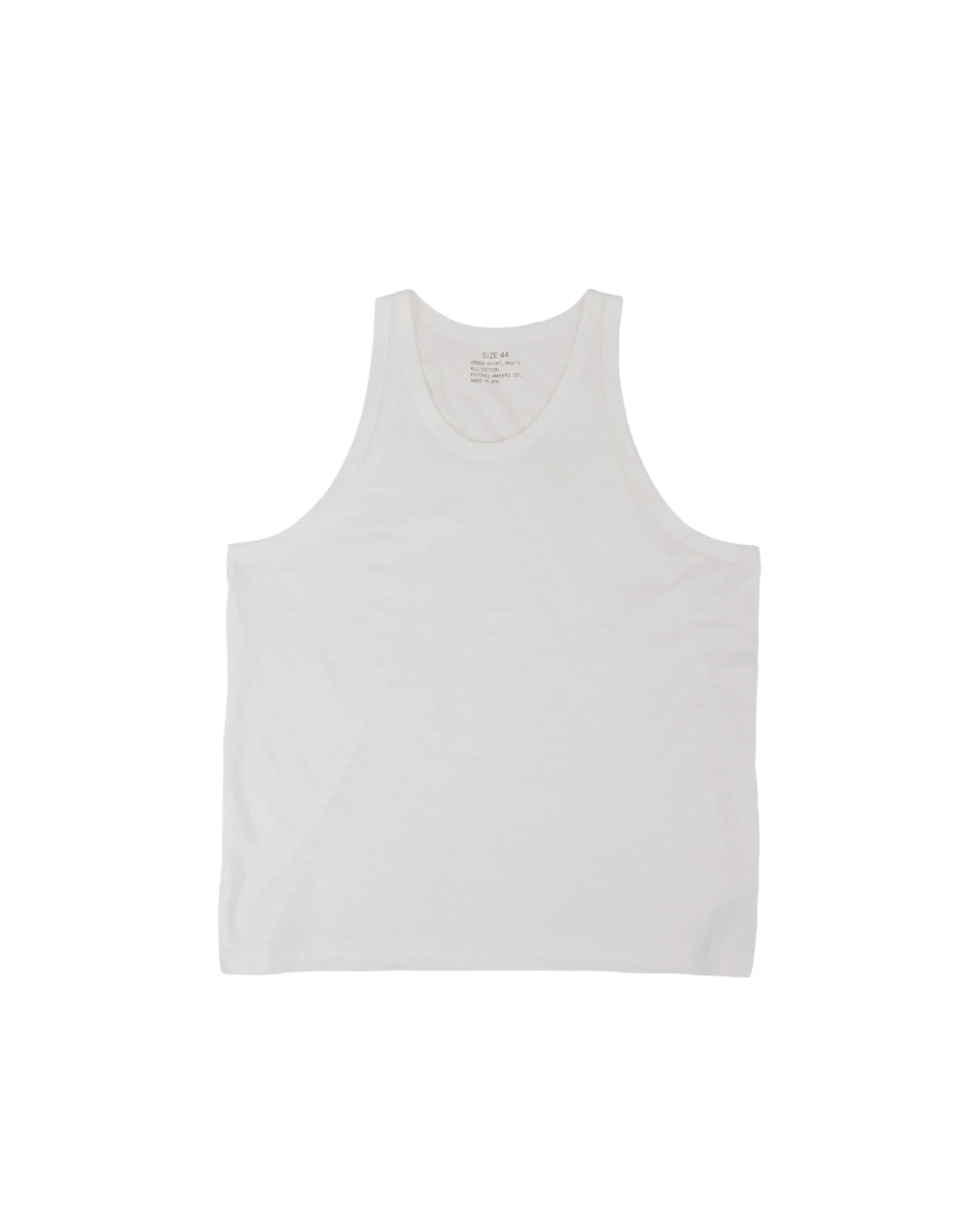 Phigvel Naval Tank Top Off White