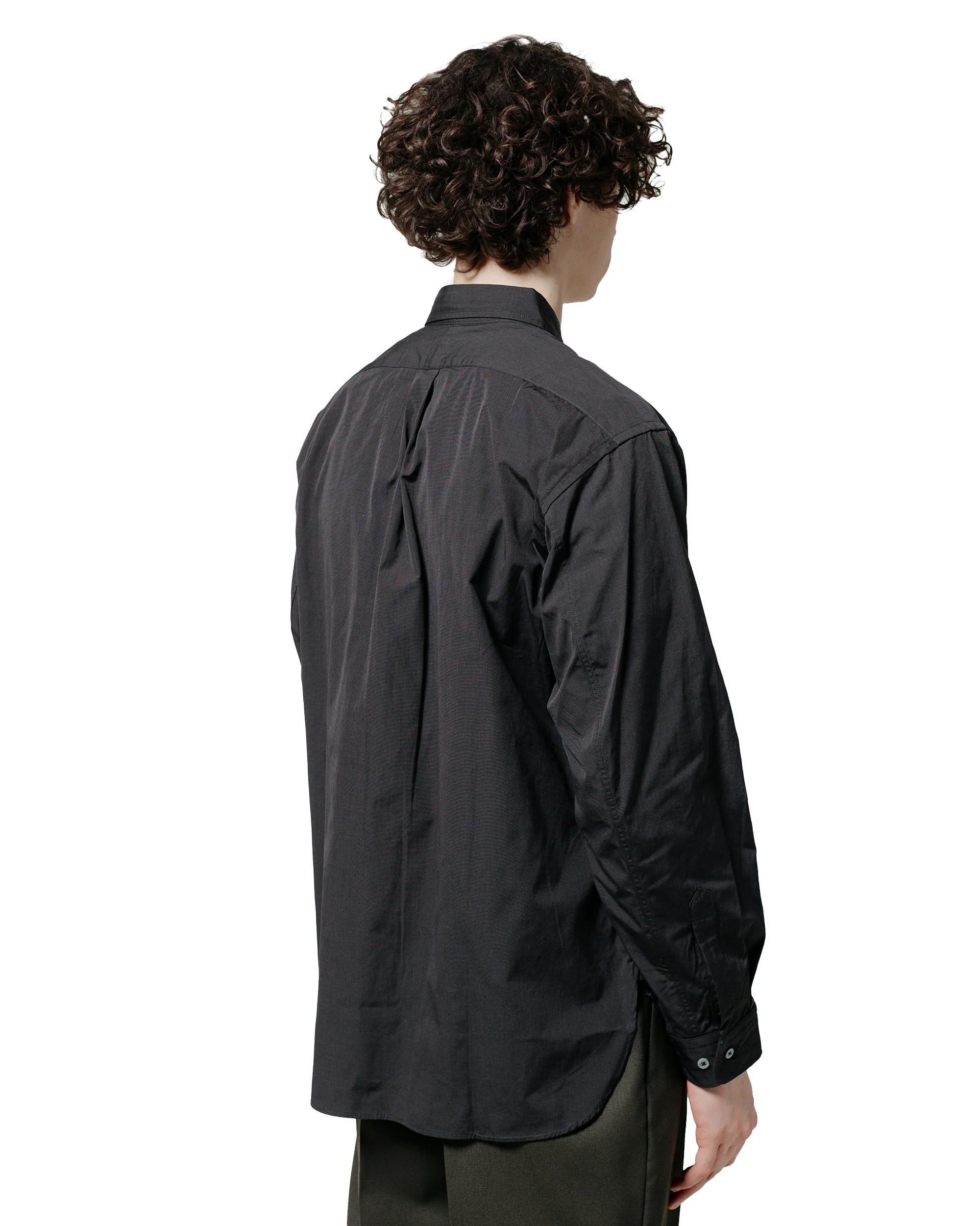 Phigvel Regular Collar Dress Shirt Charcoal - Image 3
