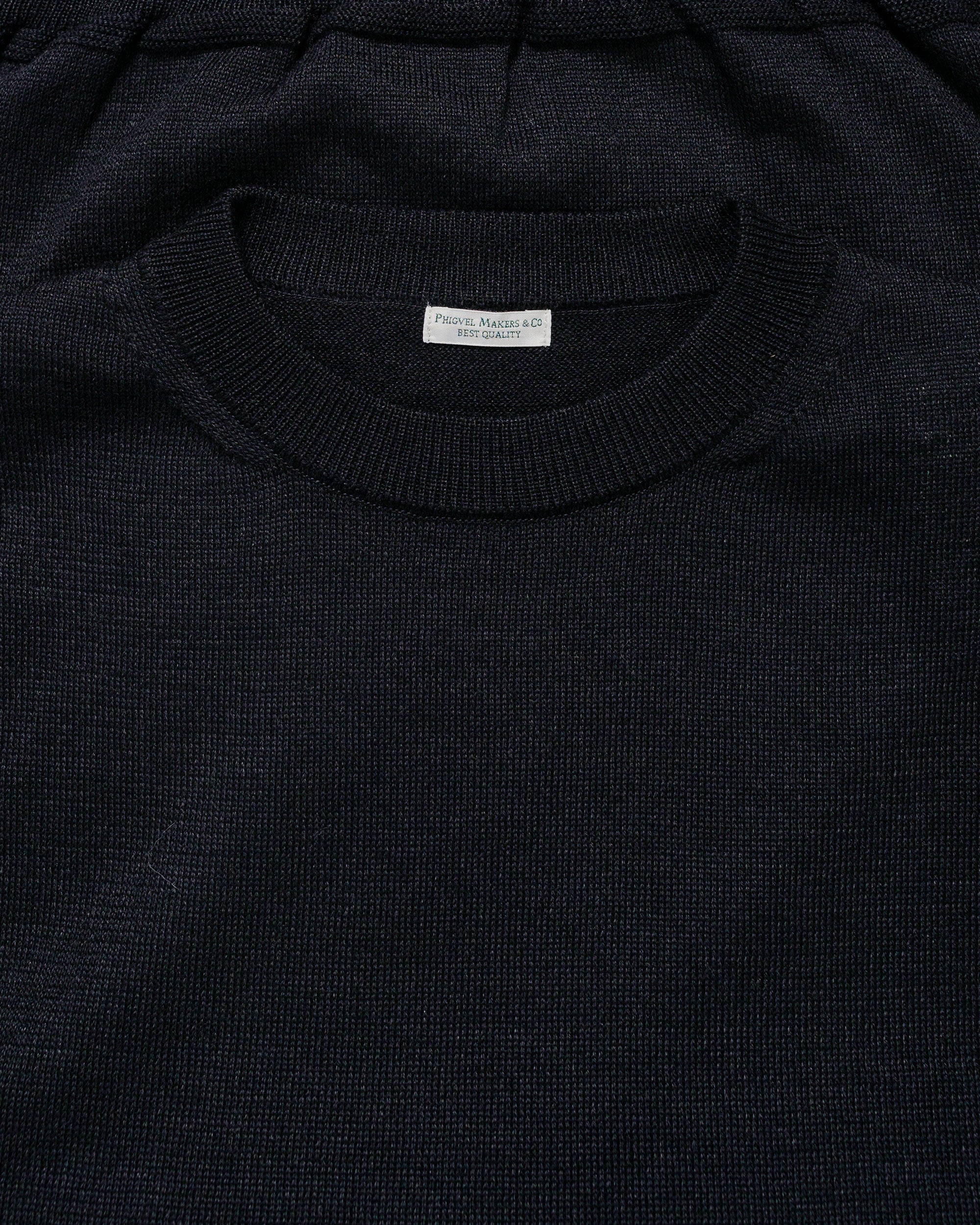 Phigvel W/L Crewneck Knit Black - Image 5