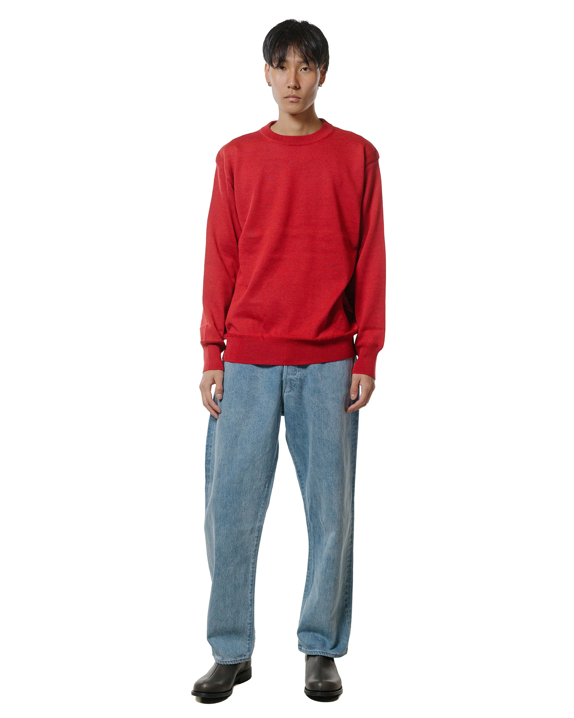 Phigvel W/L Crewneck Knit Red - Image 4
