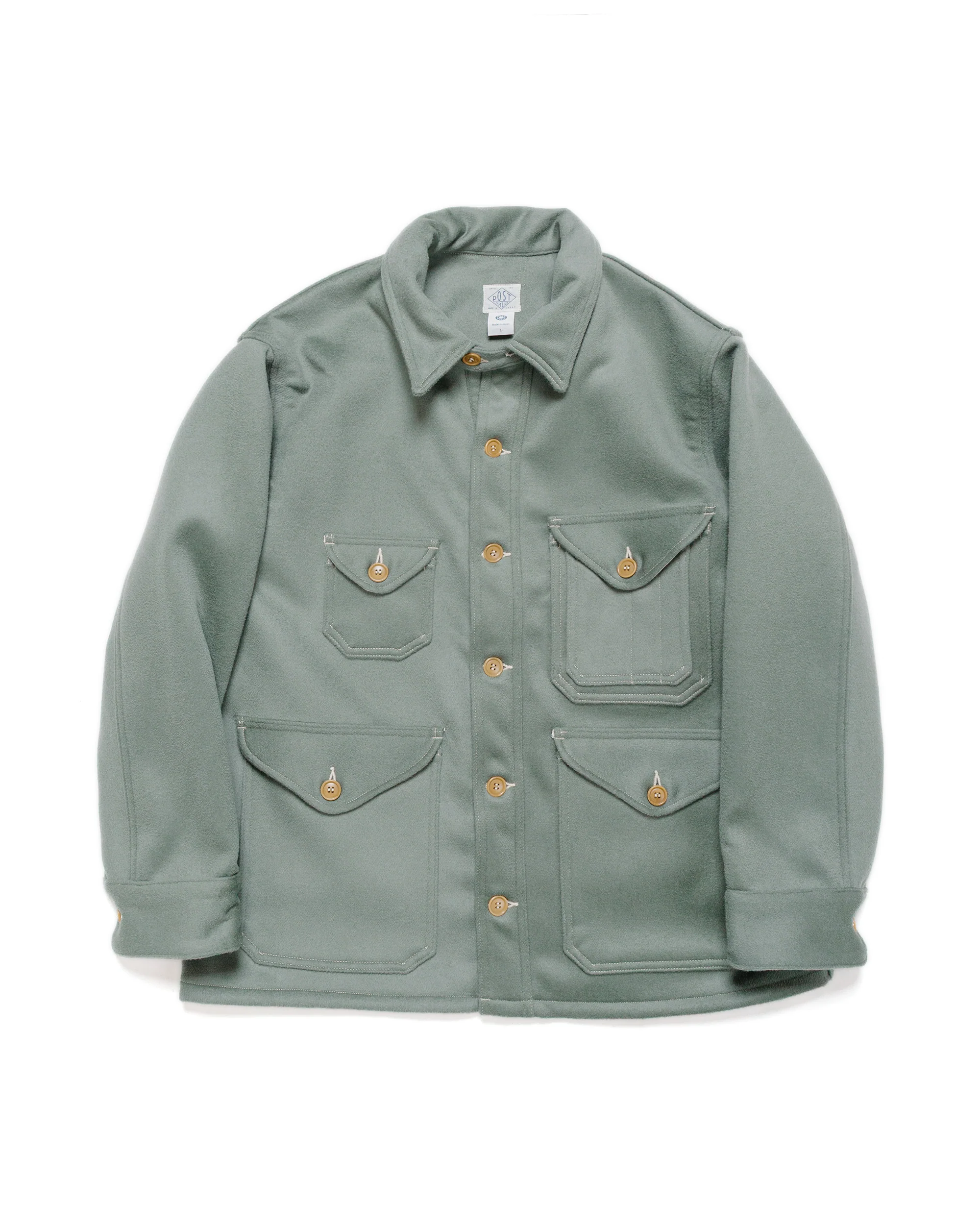 Post O'Alls Cruzer 5-R Beaver Melton Pale Green