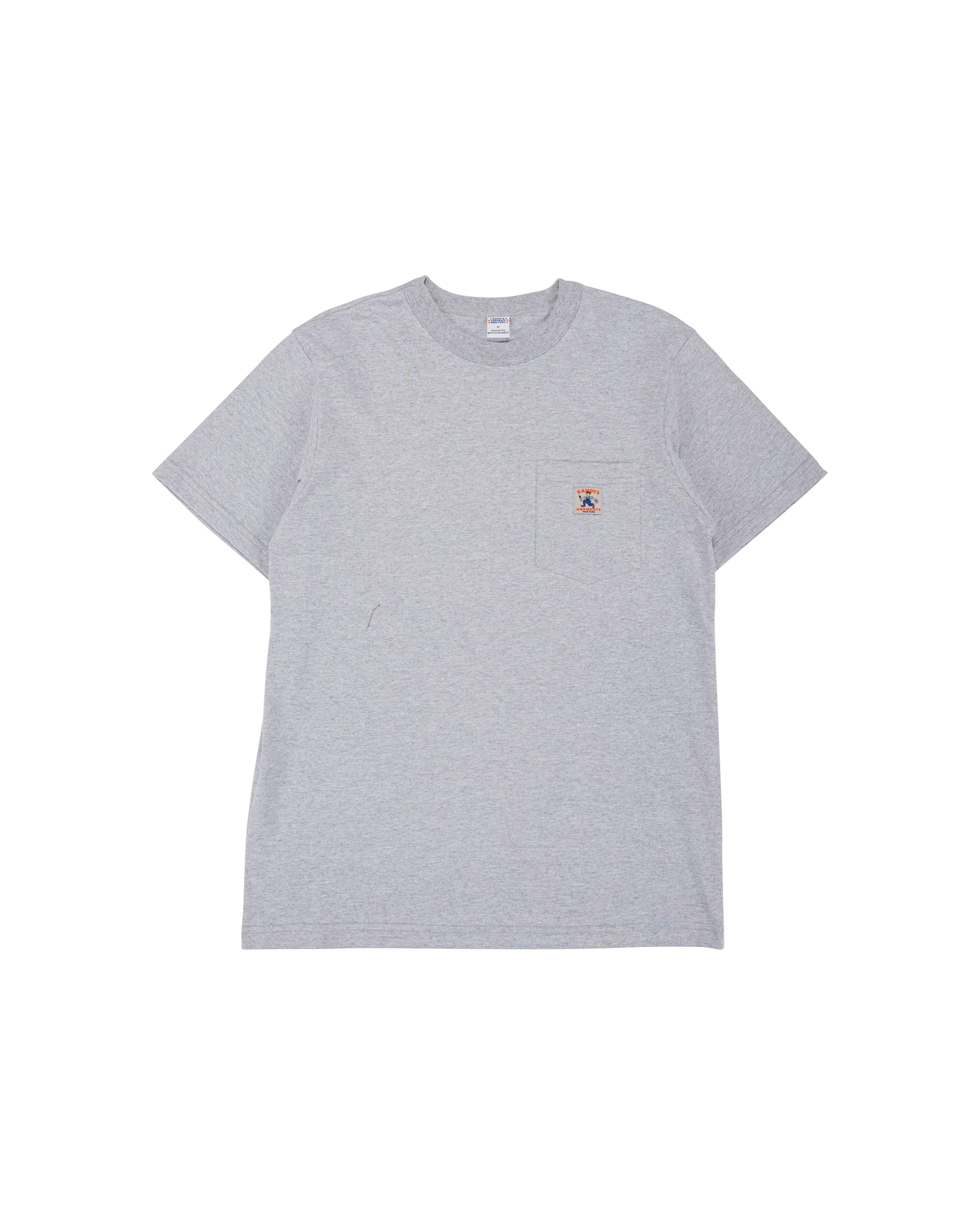 Randy's Garments Pocket Tee Heather Gray