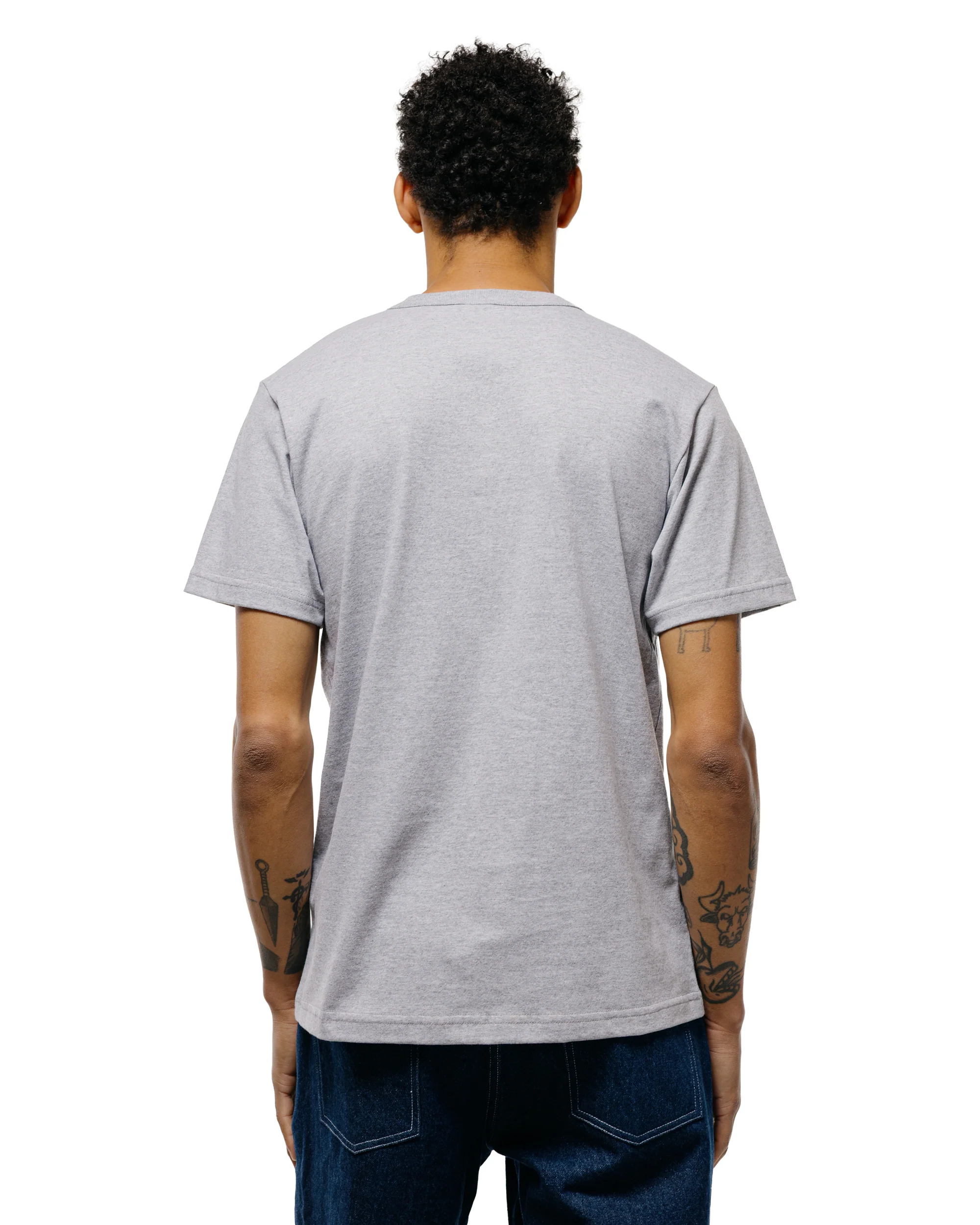Randy's Garments Pocket Tee Heather Gray - Image 4